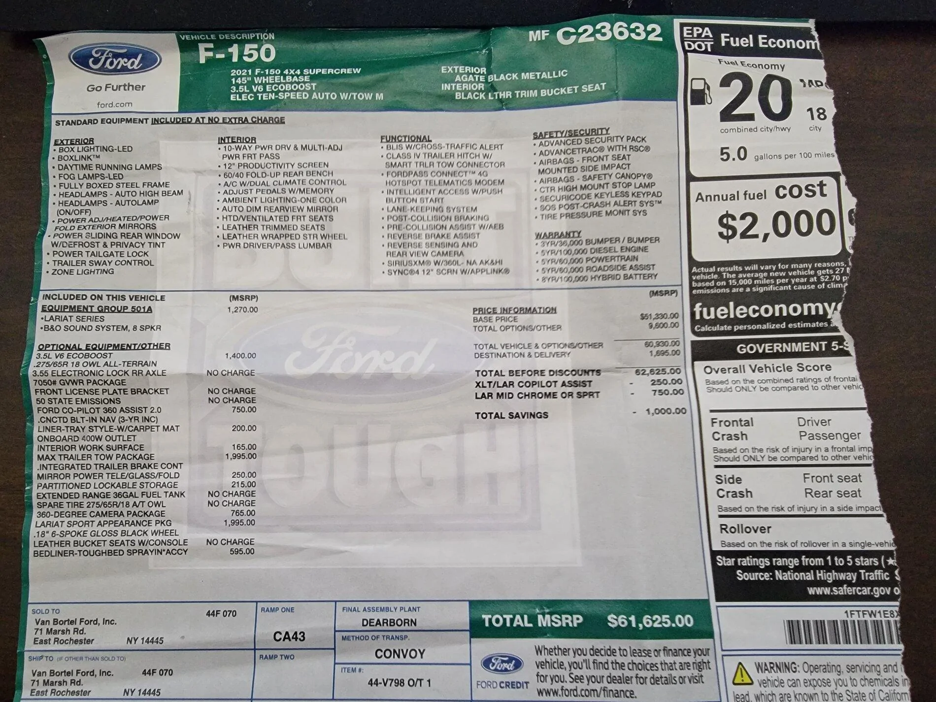 Ford F-150 Rear Camera while driving like 22’ superduty? 20210930_114317