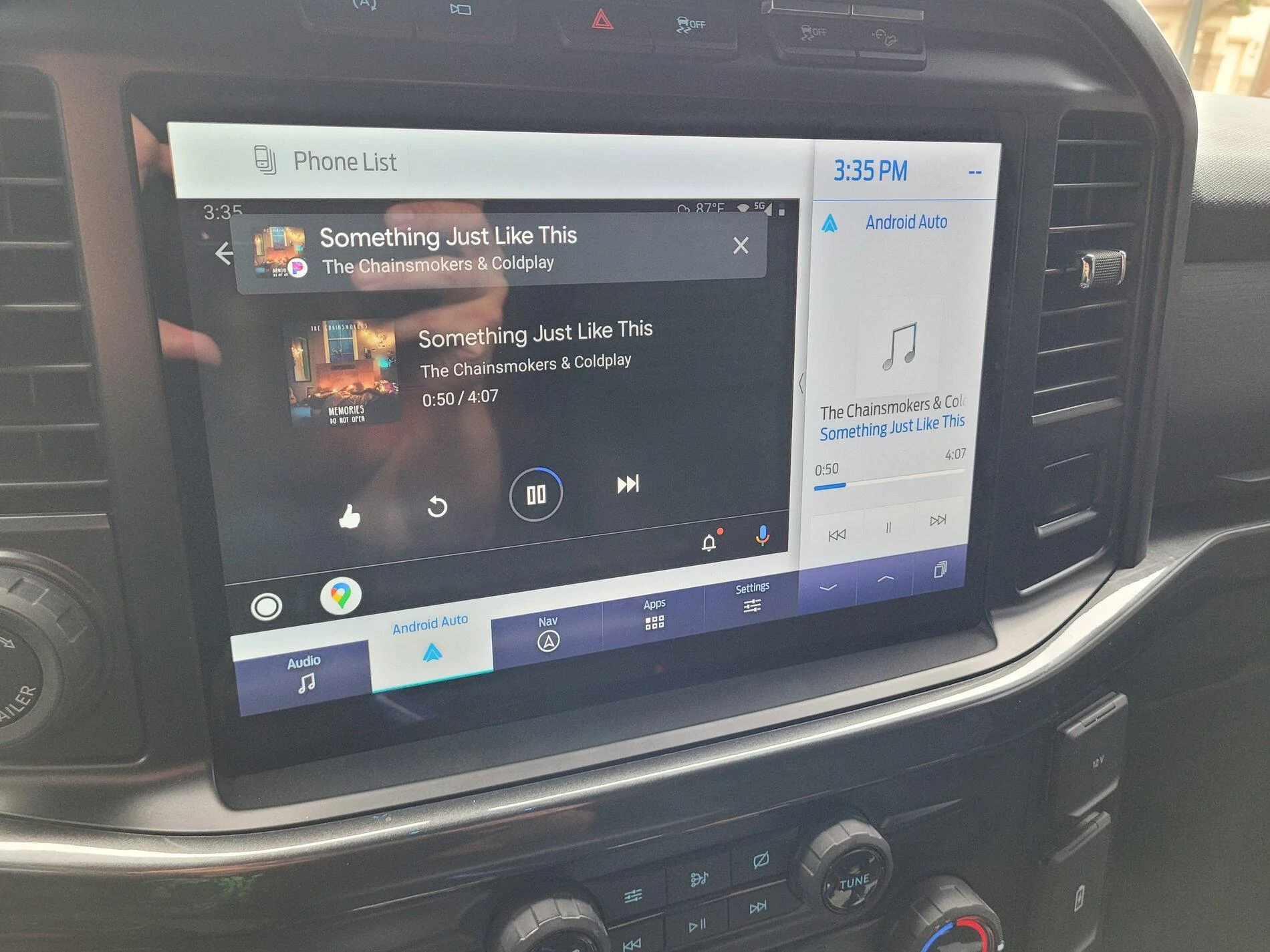 Ford F-150 8” cluster to 12” cluster swap 20211008_153542