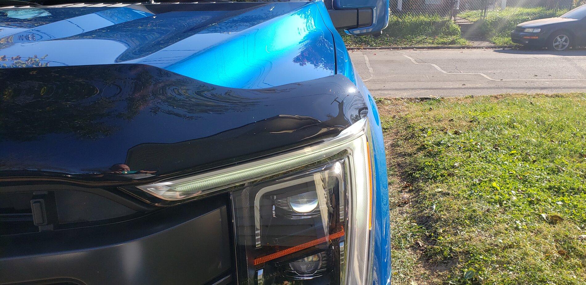 Ford F-150 Hood "Bug" deflector 20211110_145727