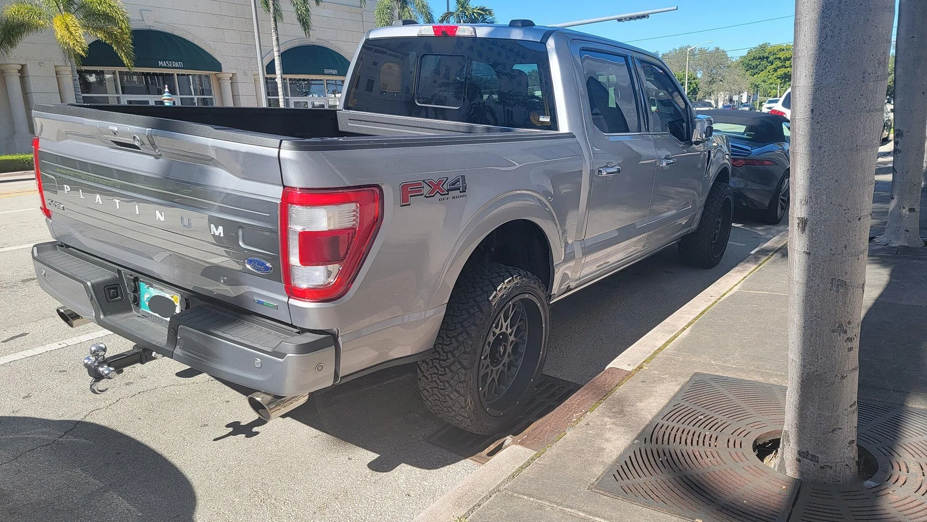 Ford F-150 Swapping the Lariat rear bumper for the Tremor rear bumper 20211201_121111