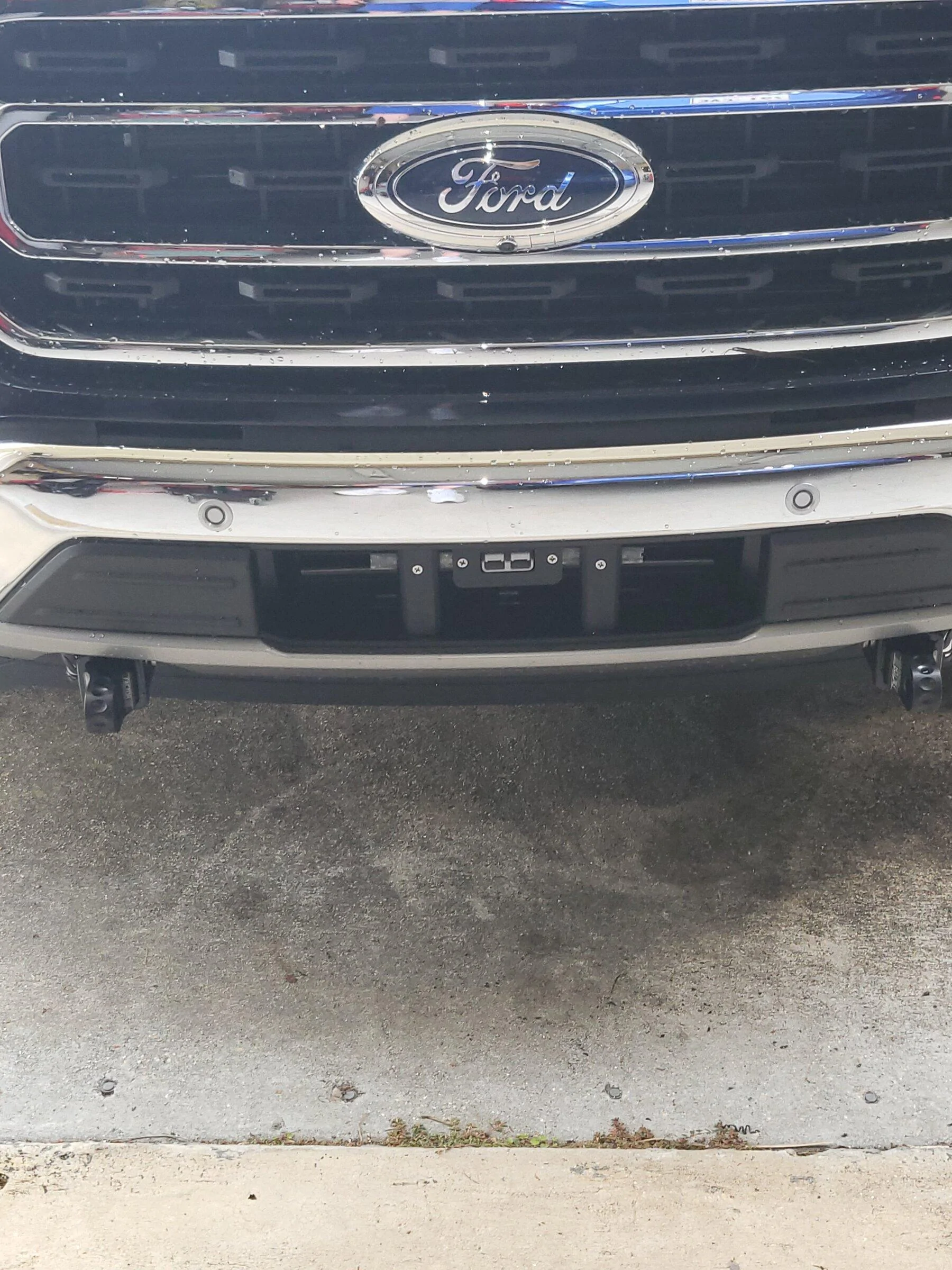 Ford F-150 Any product to convert front tow hook to hitch receiver? 20211211_123915