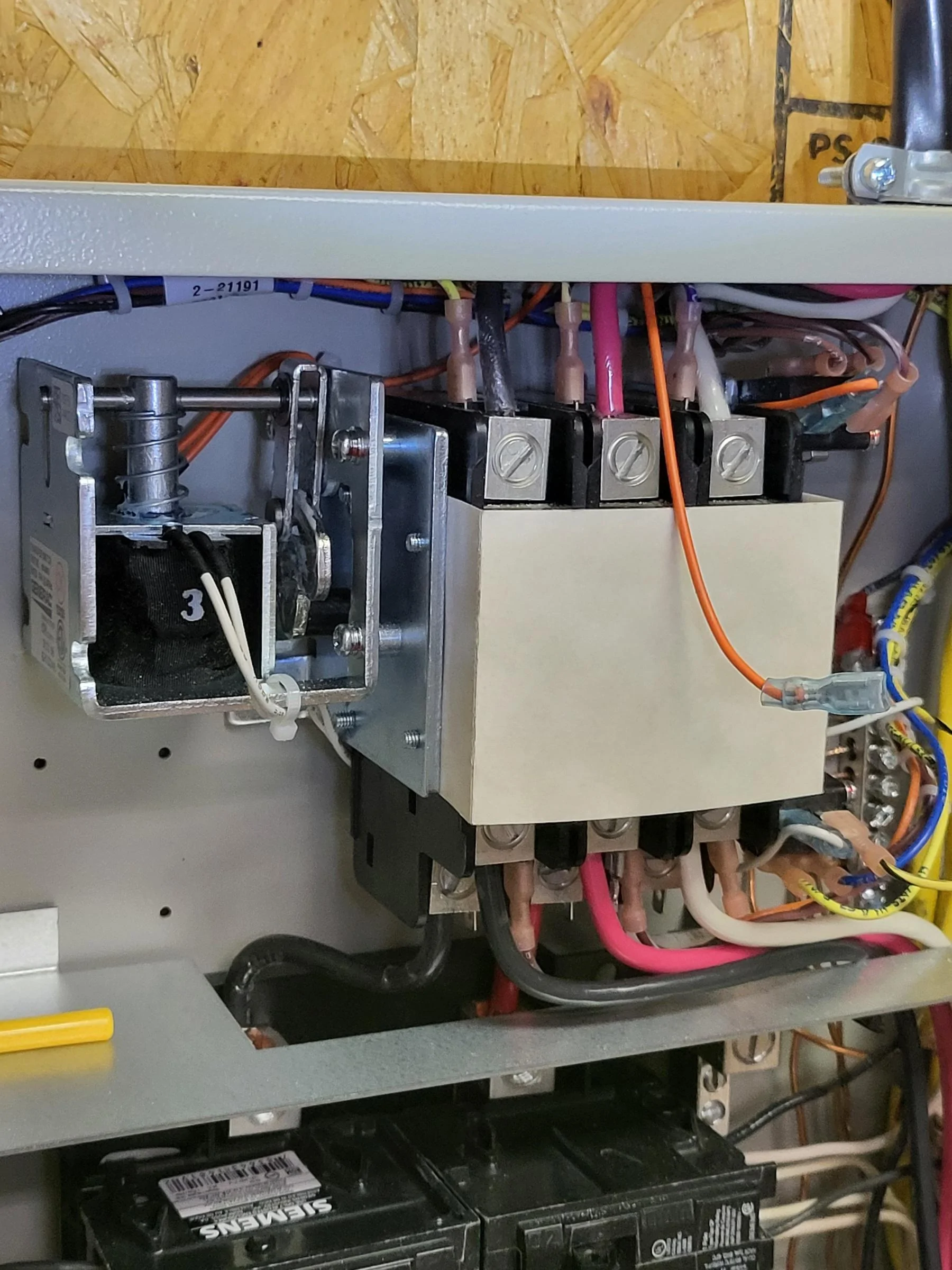 Ford F-150 Installed Transfer Switch in House 20211219_155214