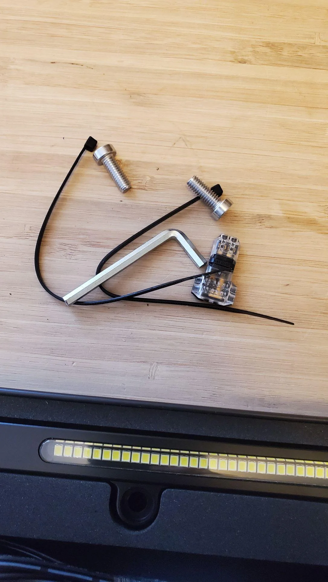 Ford F-150 Aux reverse lighting options and install 20211230_144429