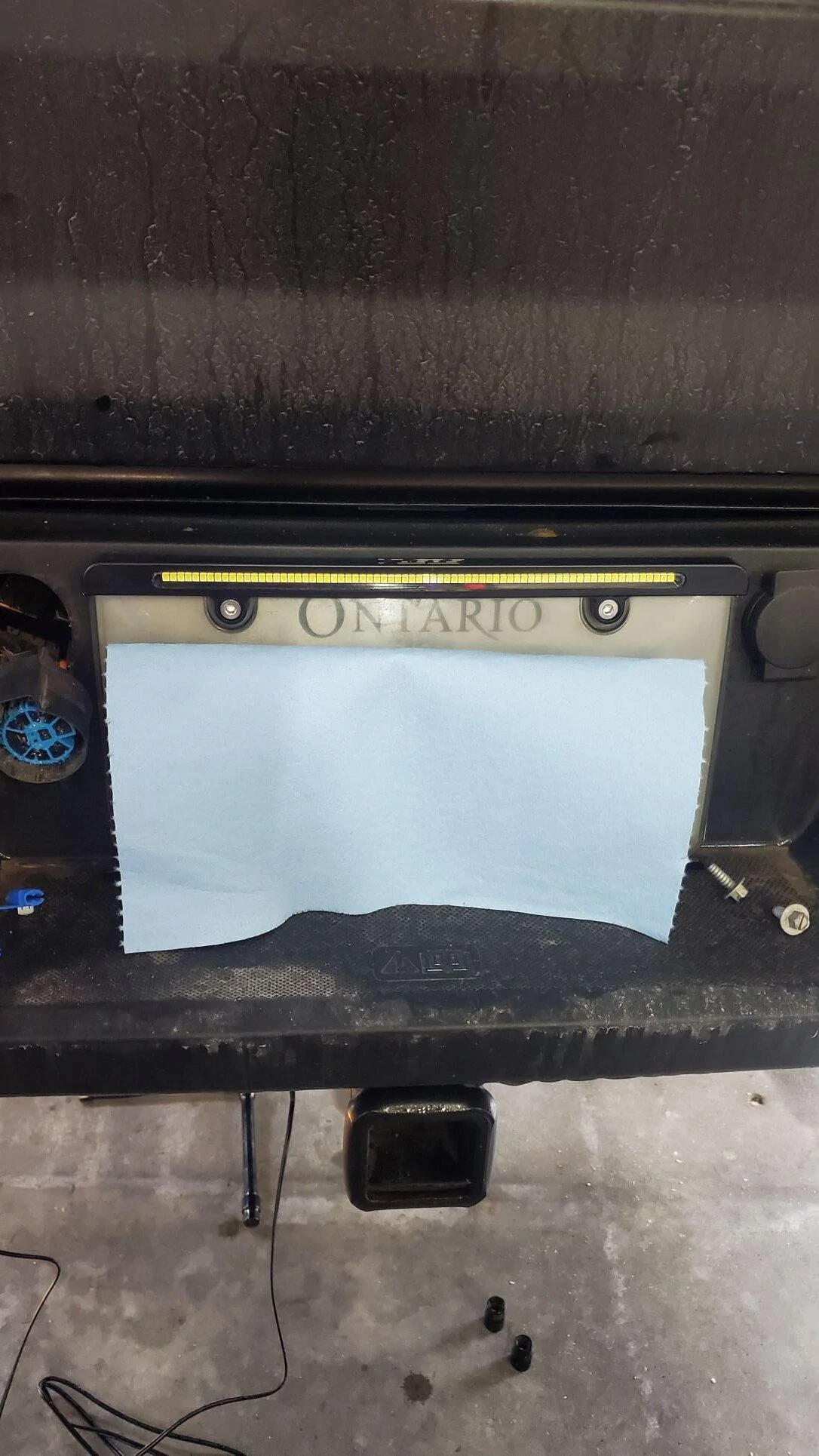 Ford F-150 Aux reverse lighting options and install 20220101_114137