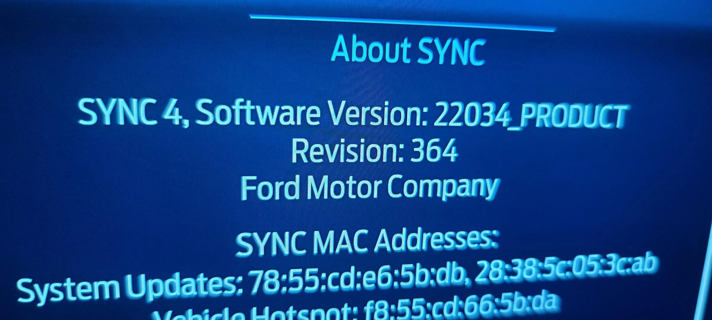 Ford F-150 Finally!! a dealer fix for OTA Power-Up 1.7.1  -- TSB 22-2117 20220320_201702