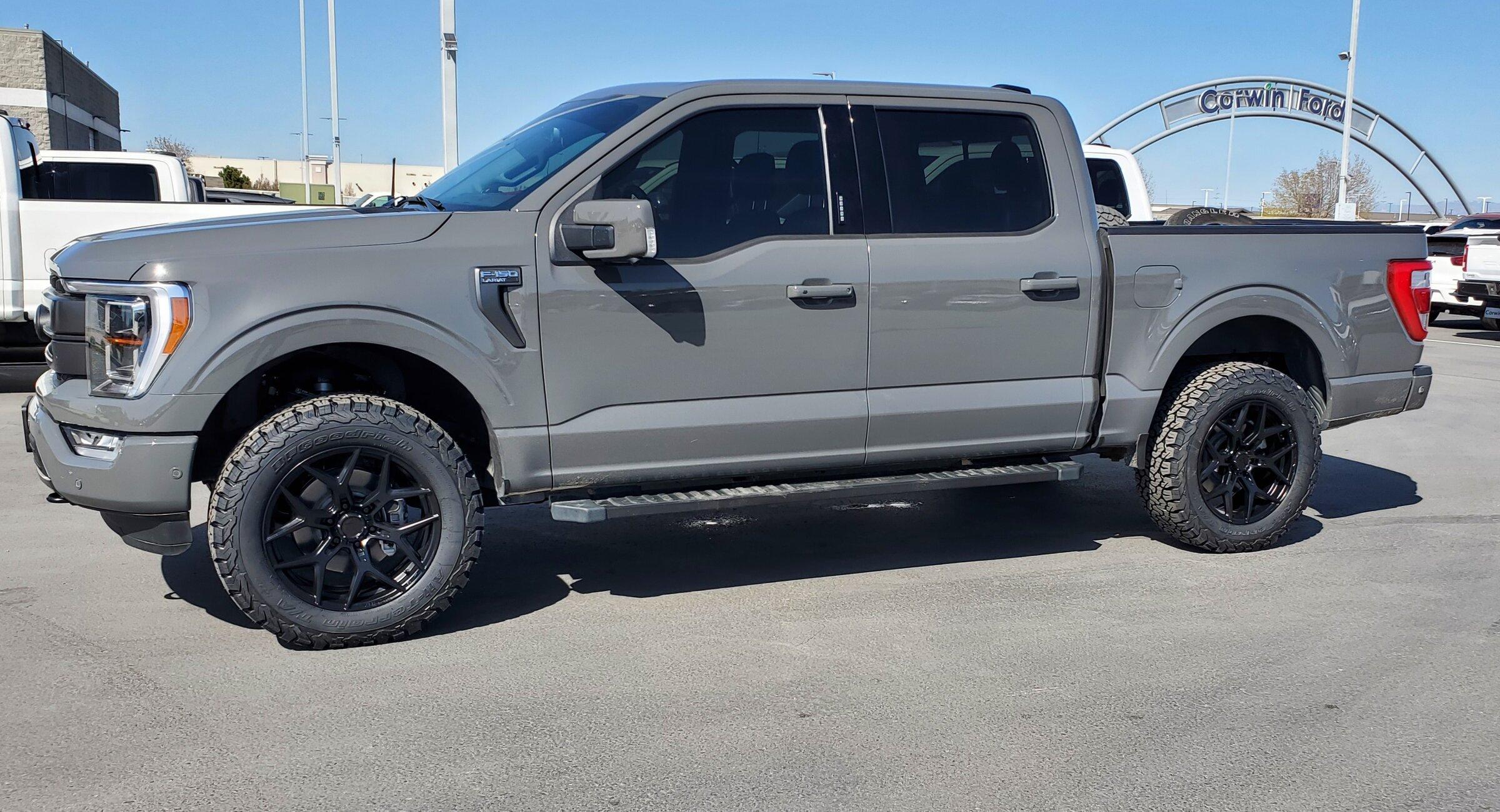 Ford F-150 Icon Stage 3 suspension installed 20220407_155004