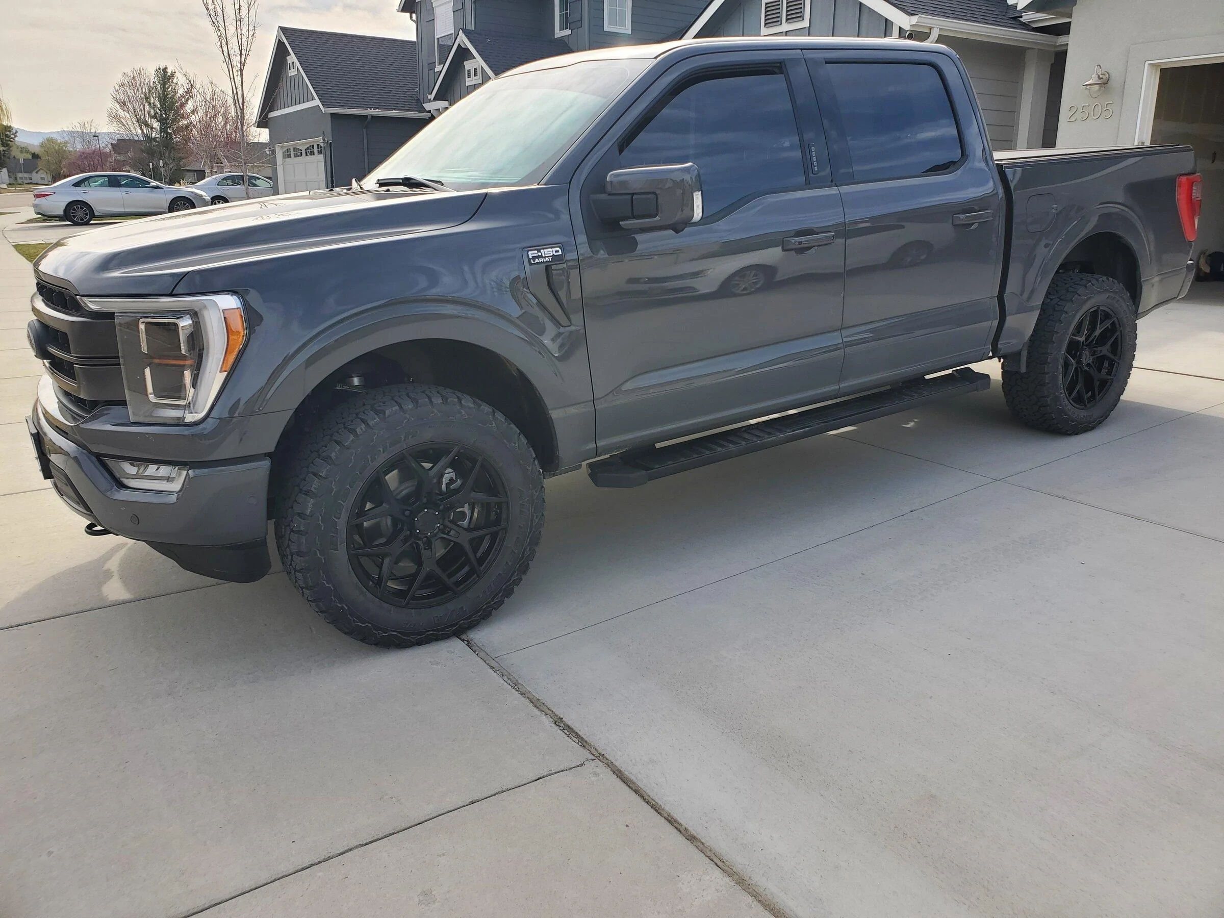 Ford F-150 Icon Stage 3 suspension installed 20220408_103730