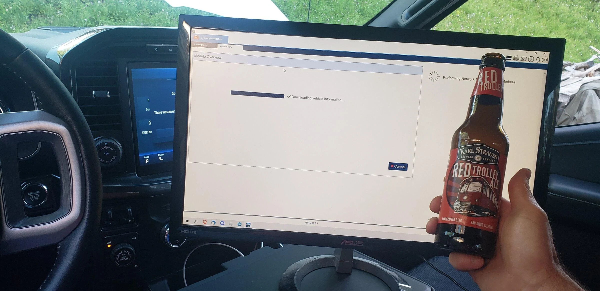 Ford F-150 ECU module programming guide using FDRS 20220415_181444