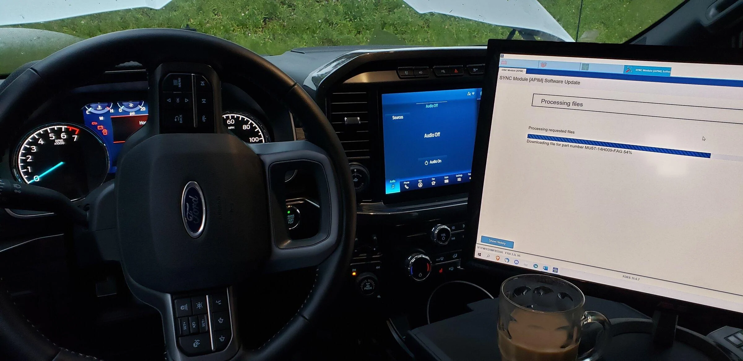 Ford F-150 ECU module programming guide using FDRS 20220416_063312