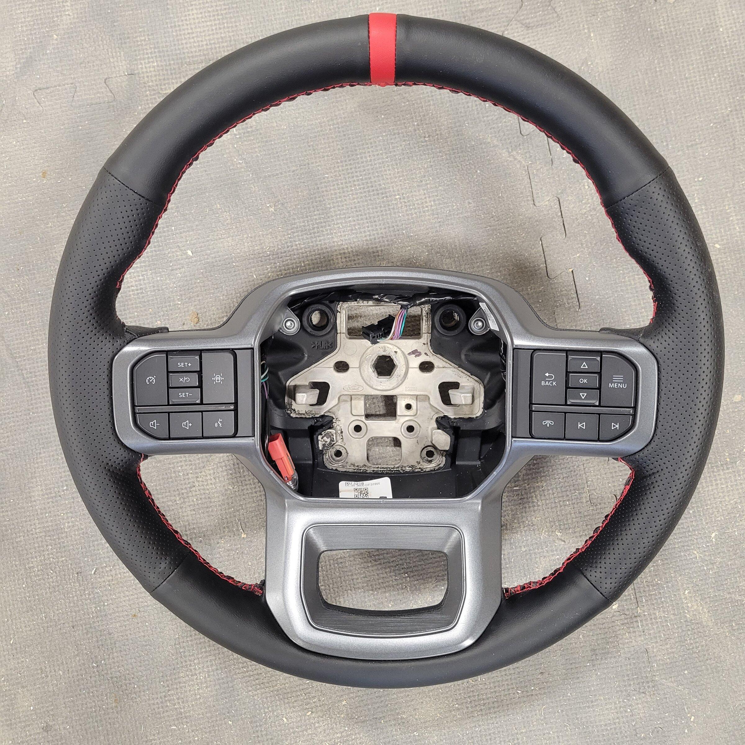 Ford F-150 Leather steering wheel 20220418_115752