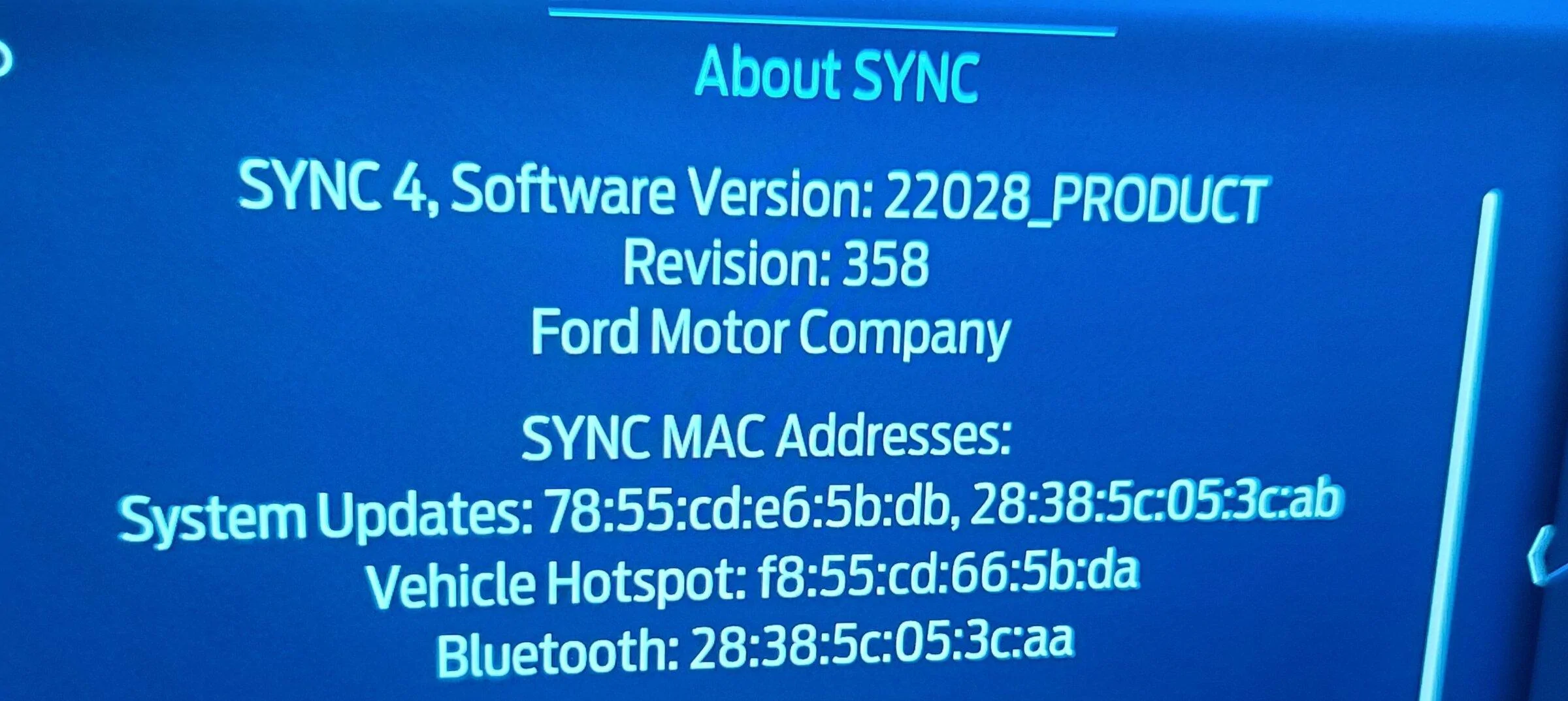 Ford F-150 Bluecruise OTA Status? 20220422_195650