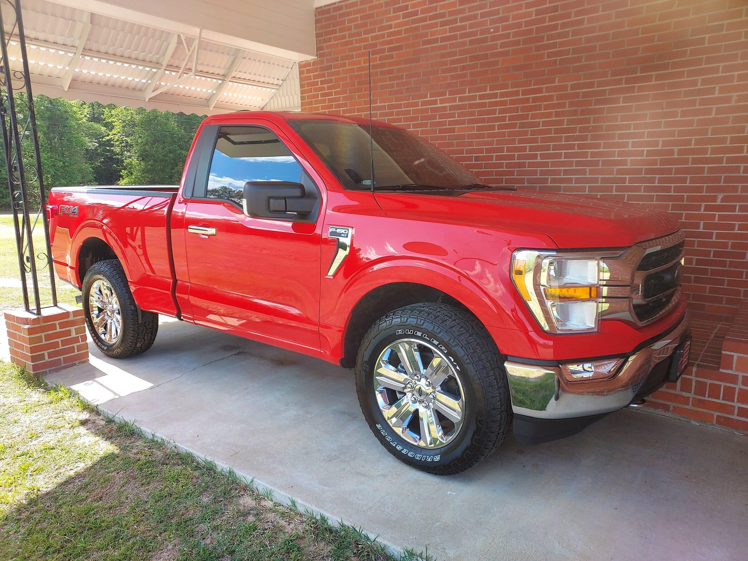 Ford F-150 2021 XL FX4 5.0 RCSB Build Thread 20220423_155347