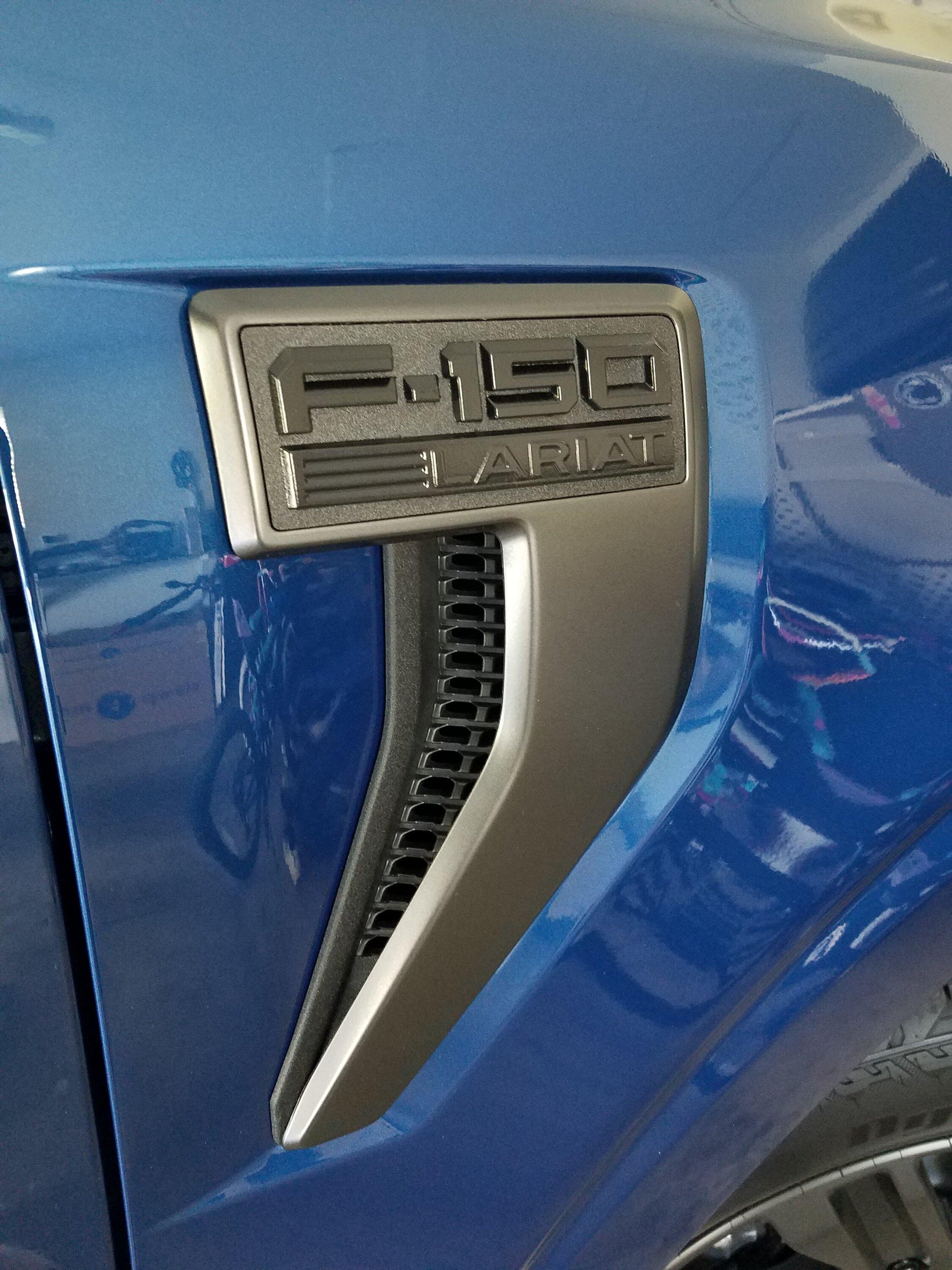 Ford F-150 Covering only the outer chrome ring on Ford emblems? 20220429_155239