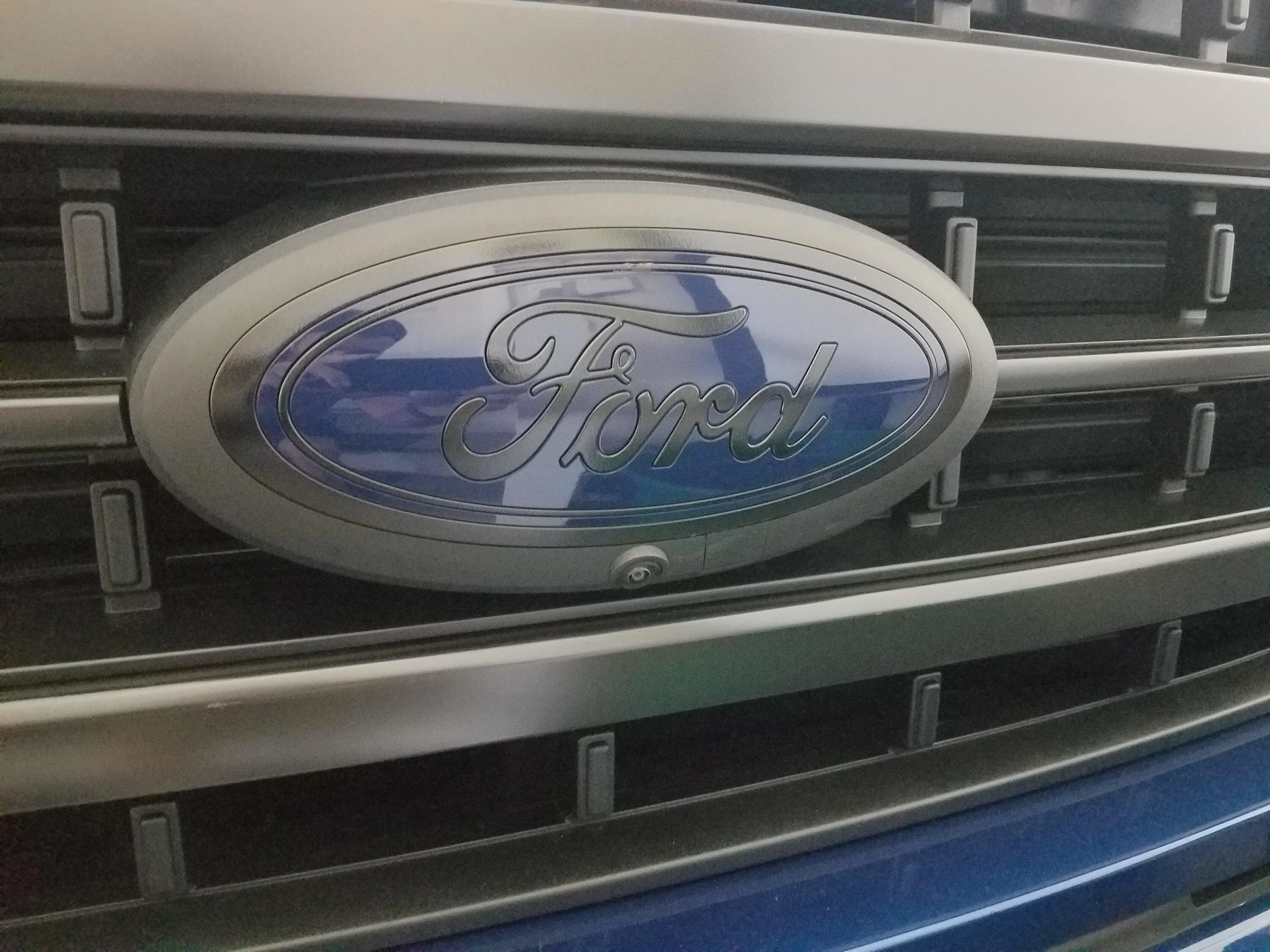 Ford F-150 Covering only the outer chrome ring on Ford emblems? 20220429_155253