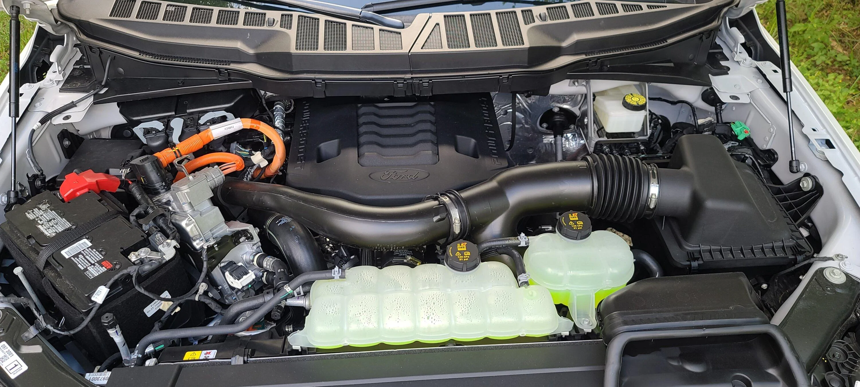 Ford F-150 Dent in Intake Tubing 20220512_101944