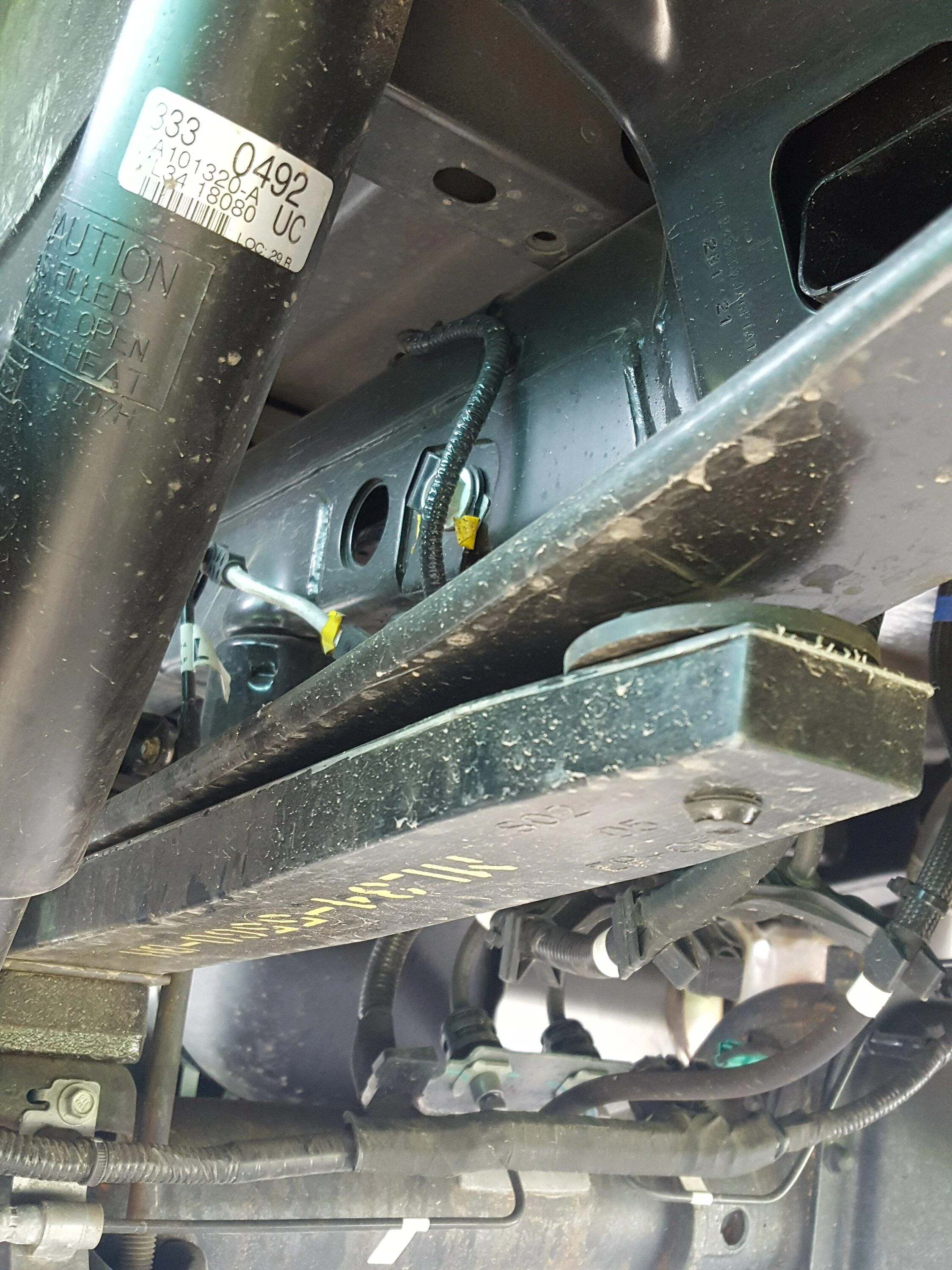 Ford F-150 Leaf spring creak over 12-18" water bars - is this normal? 20220518_112619