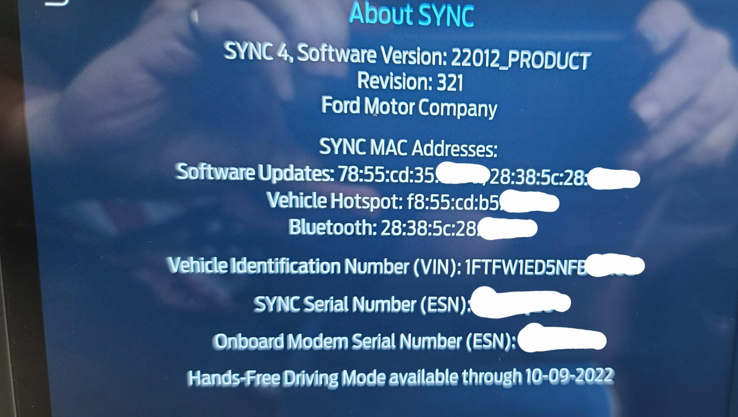 Ford F-150 The Next OTA Update 20220530_200002