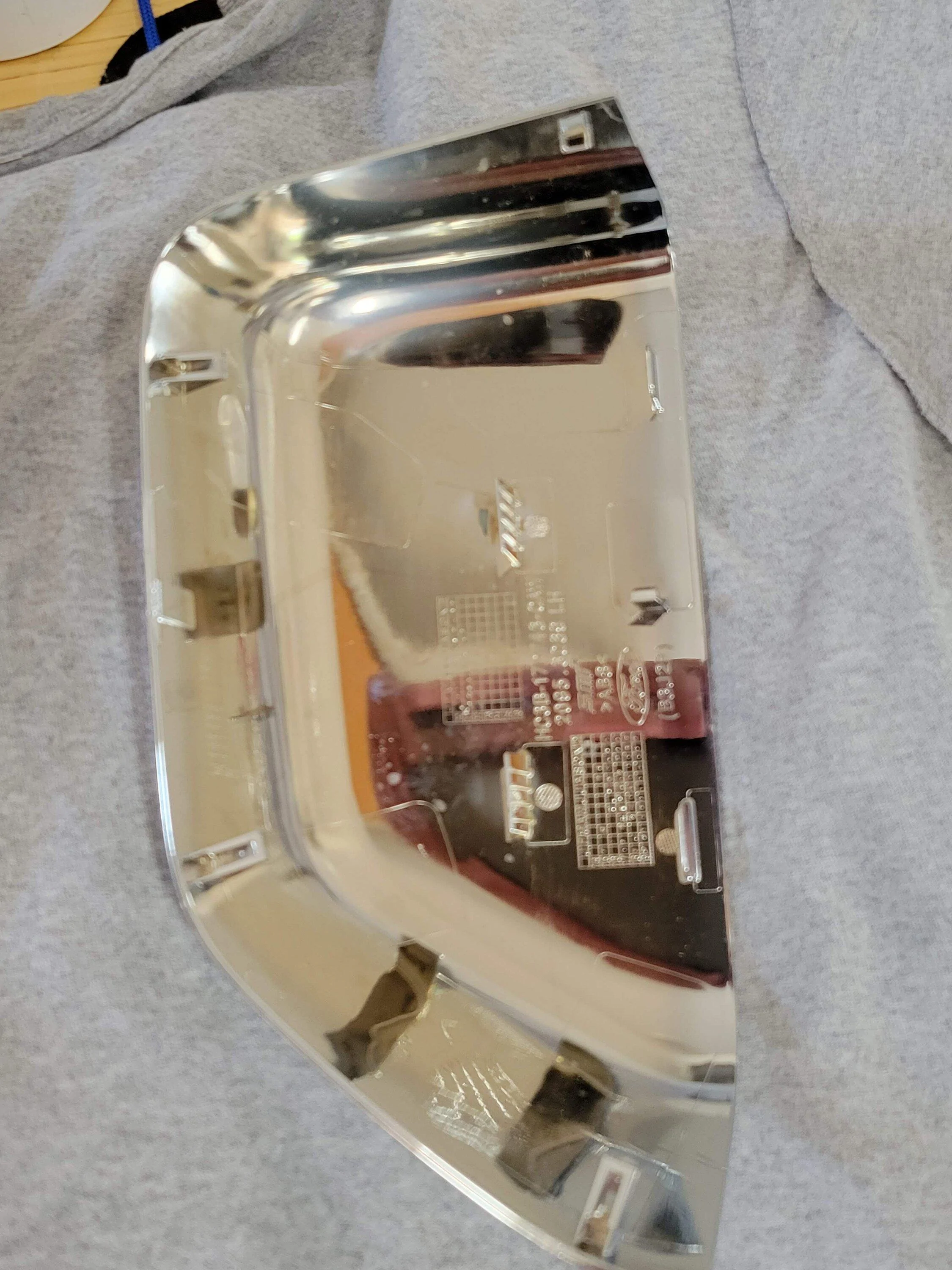 Ford F-150 OEM Chrome Tow Mirror Caps, take-offs 20220609_165841