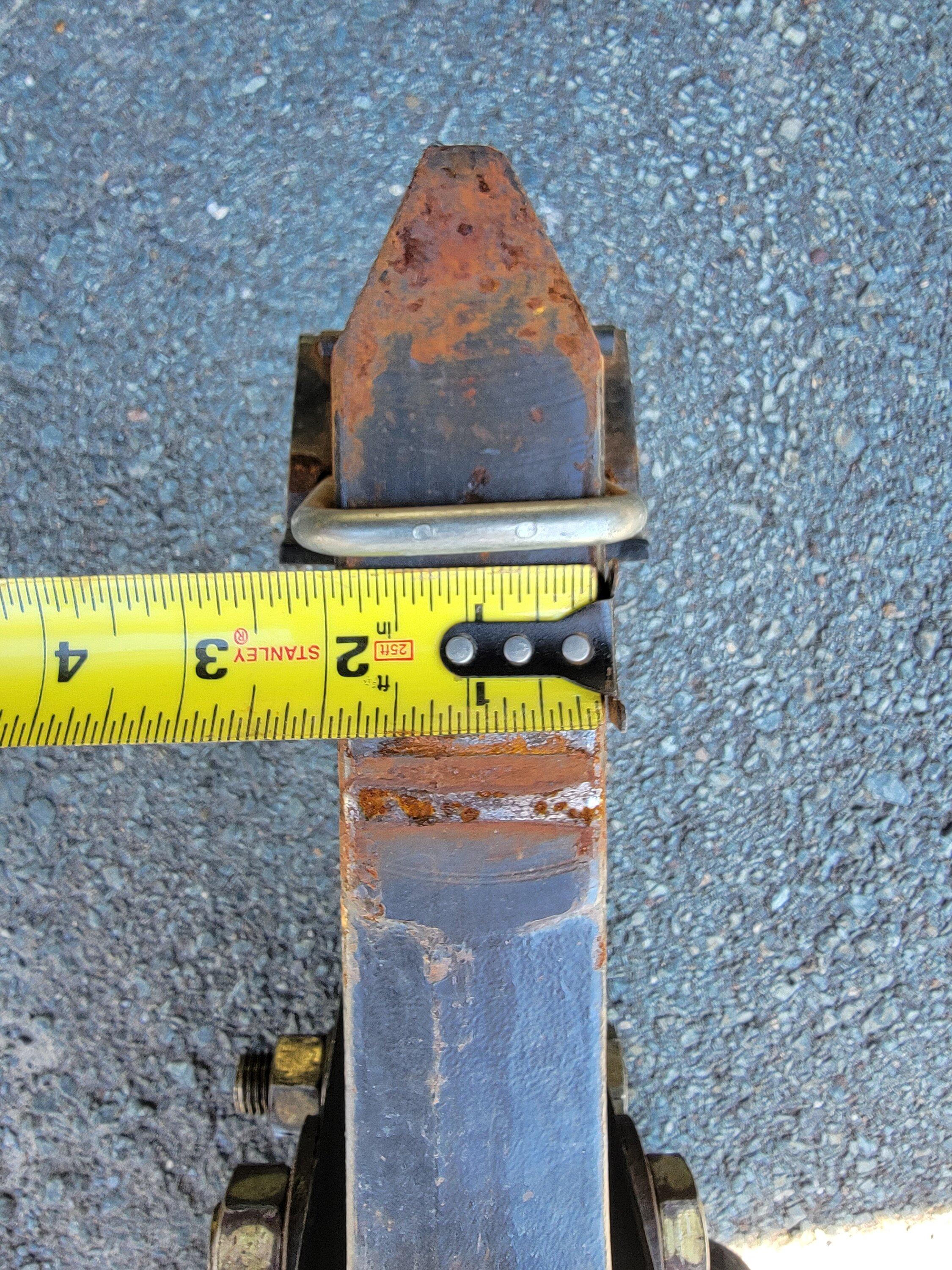 Ford F-150 Hitch...how loose? 20220612_121327