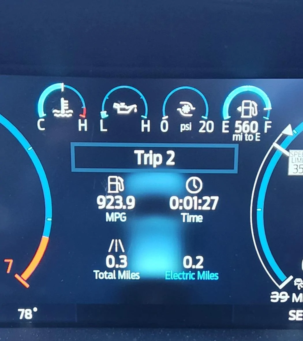 Ford F-150 What kind of MPG mileage are you getting with your Powerboost? 20220620_171043