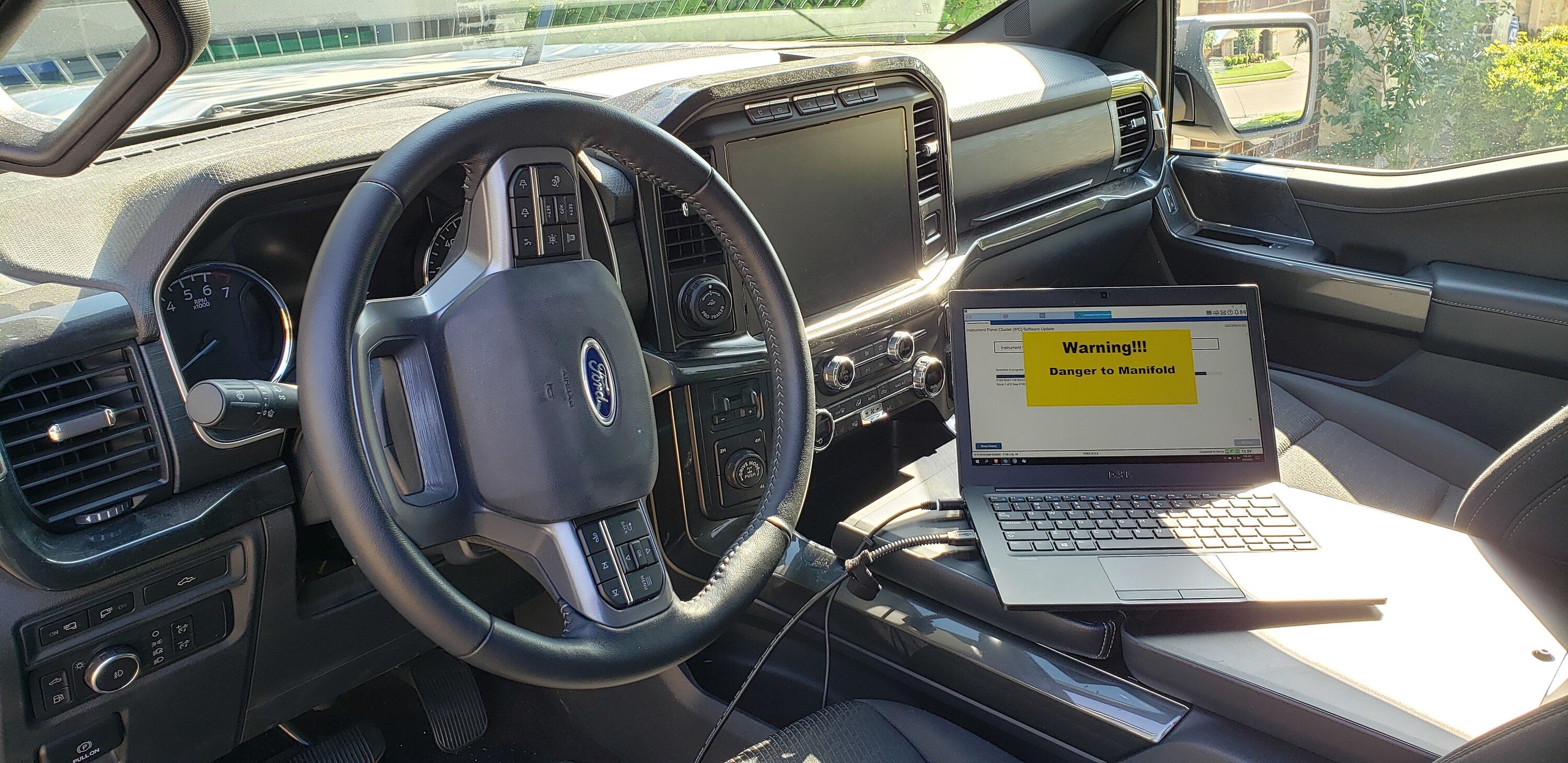 Ford F-150 ECU module programming guide using FDRS 20220625_092749