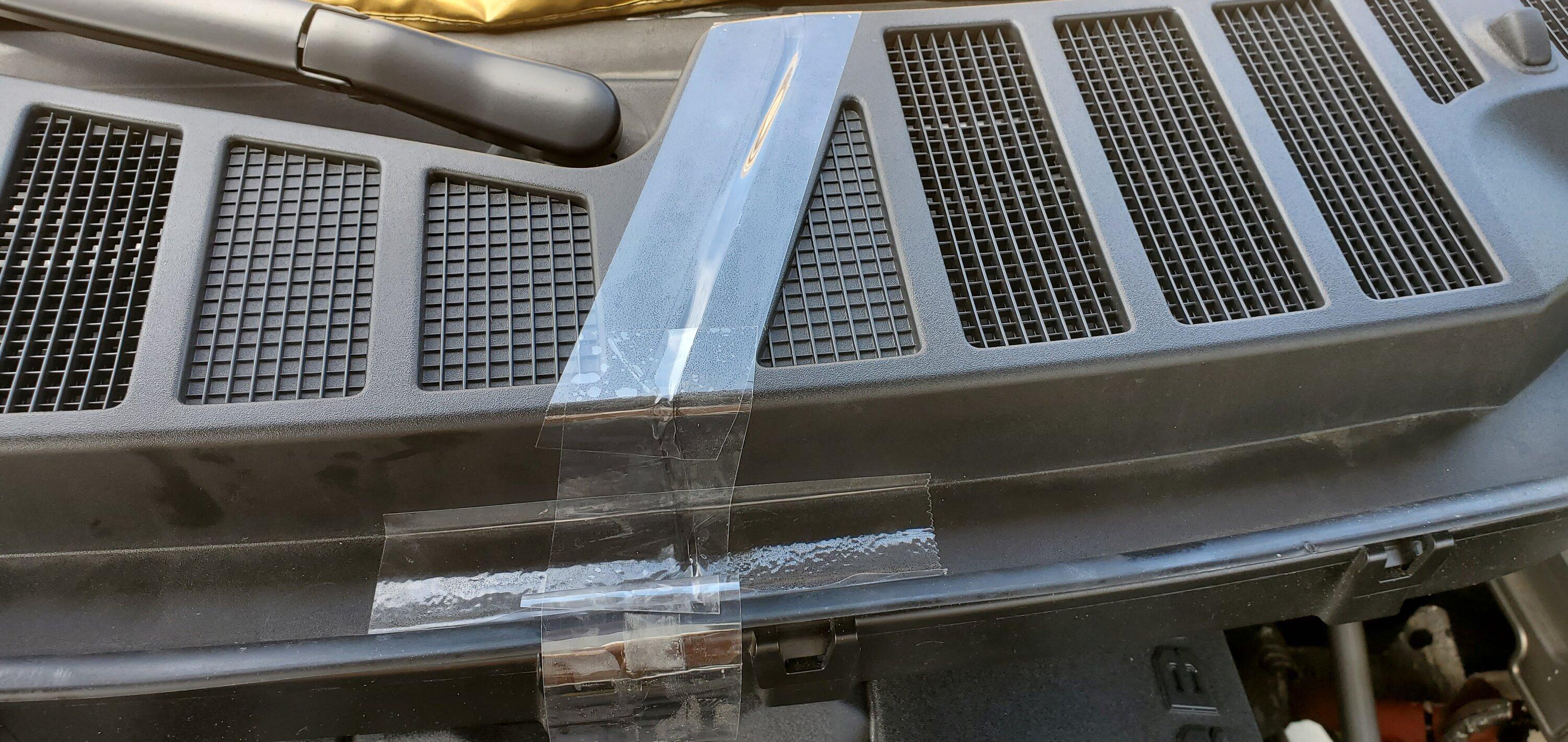 Ford F-150 Water leaking in engine bay 20220706_112756