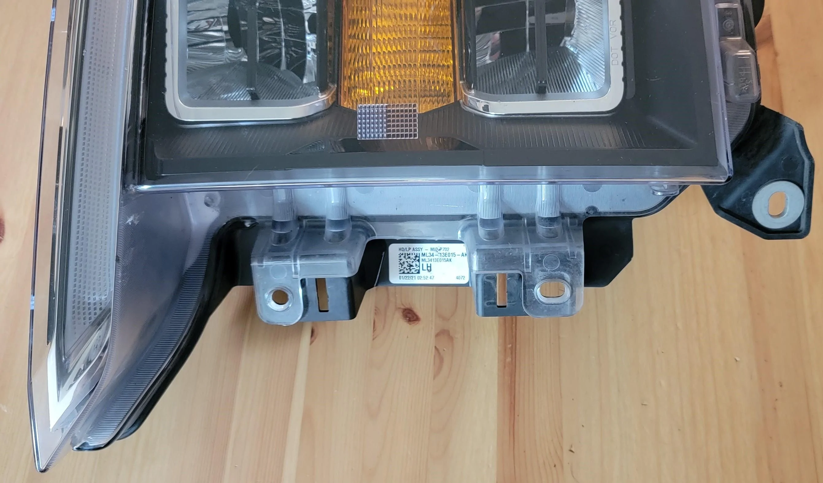 Ford F-150 Quad Beam LED OEM Driver Side Headlight Housing 20220713_140351