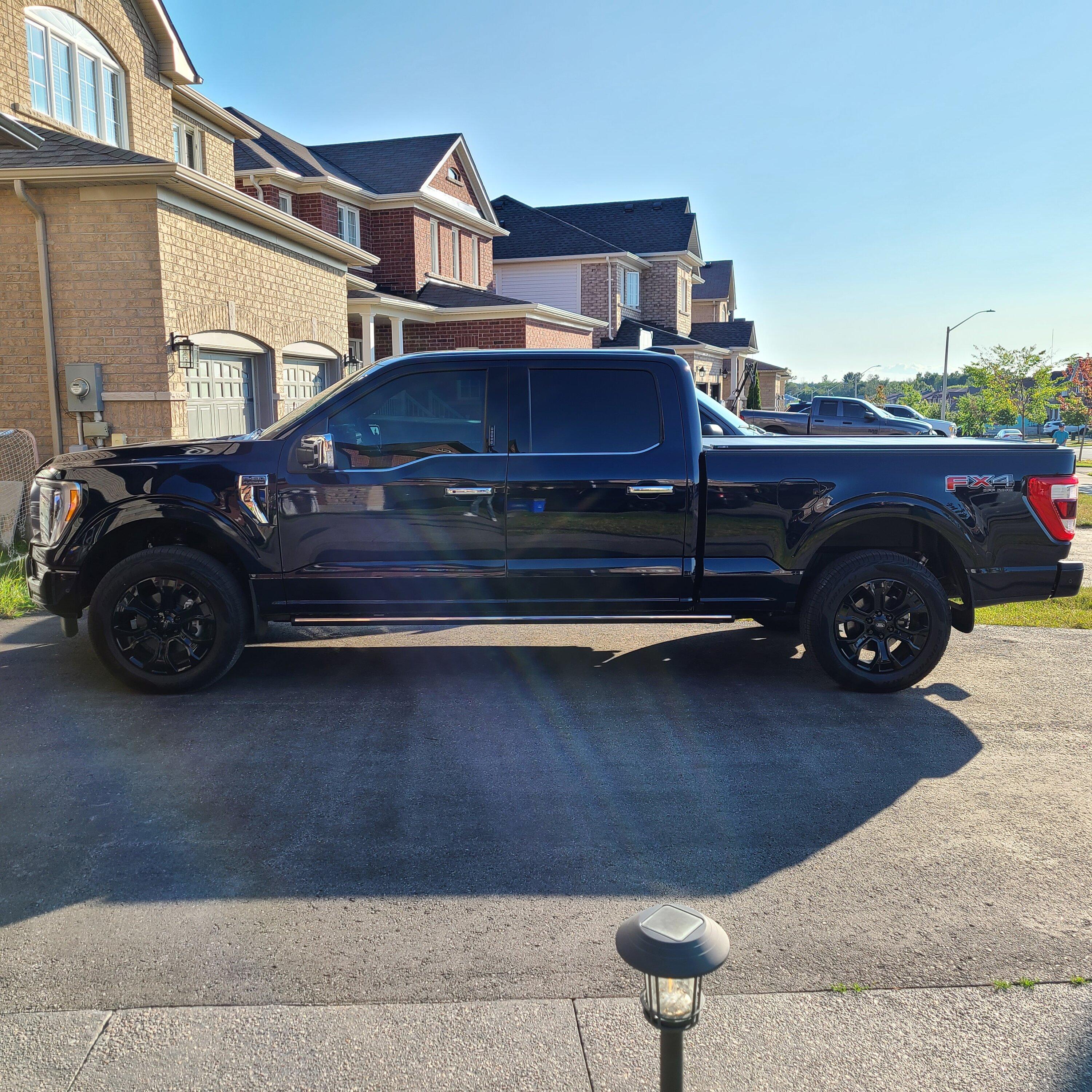 Ford F-150 2021-2022 F-150 Fox 2.0 Coilover Suspension Leveling Kit Install 20220714_185940