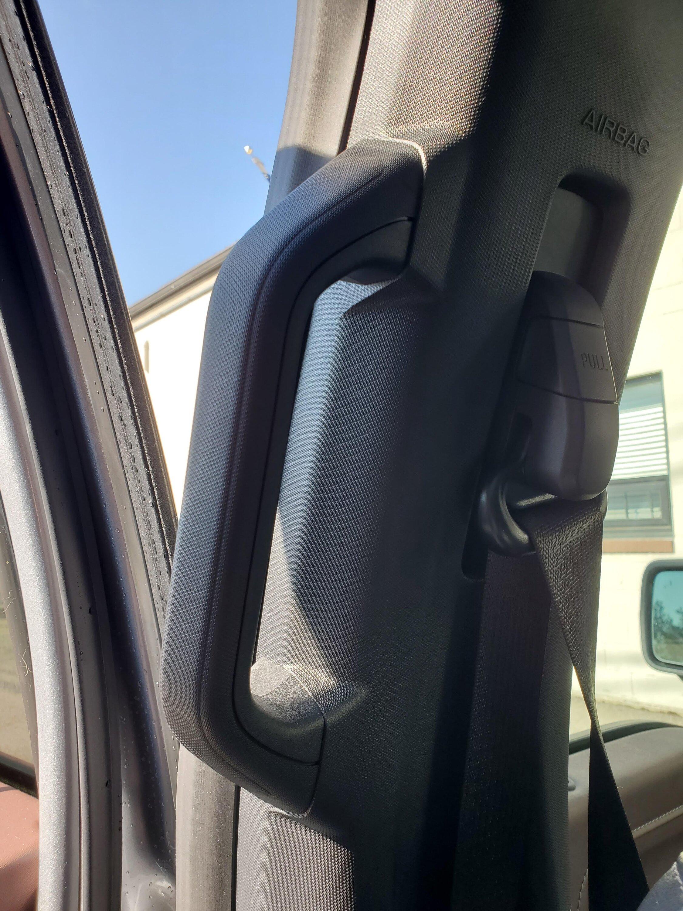 Ford F-150 Driver's Rear Blind Spot / Grab Handle Delete 20220719_090015