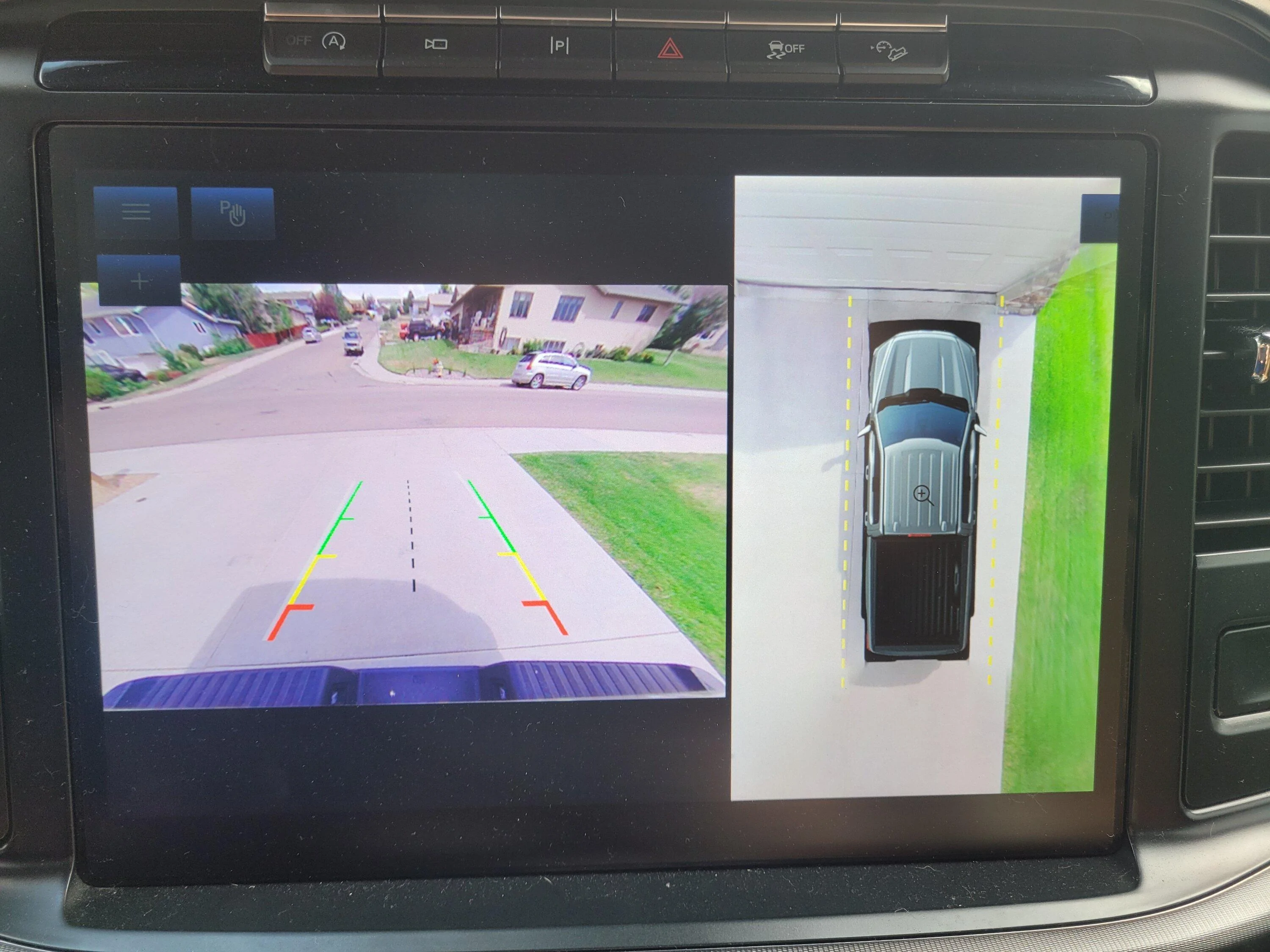 Ford F-150 Screen messed up after OTA update 20220729_151052