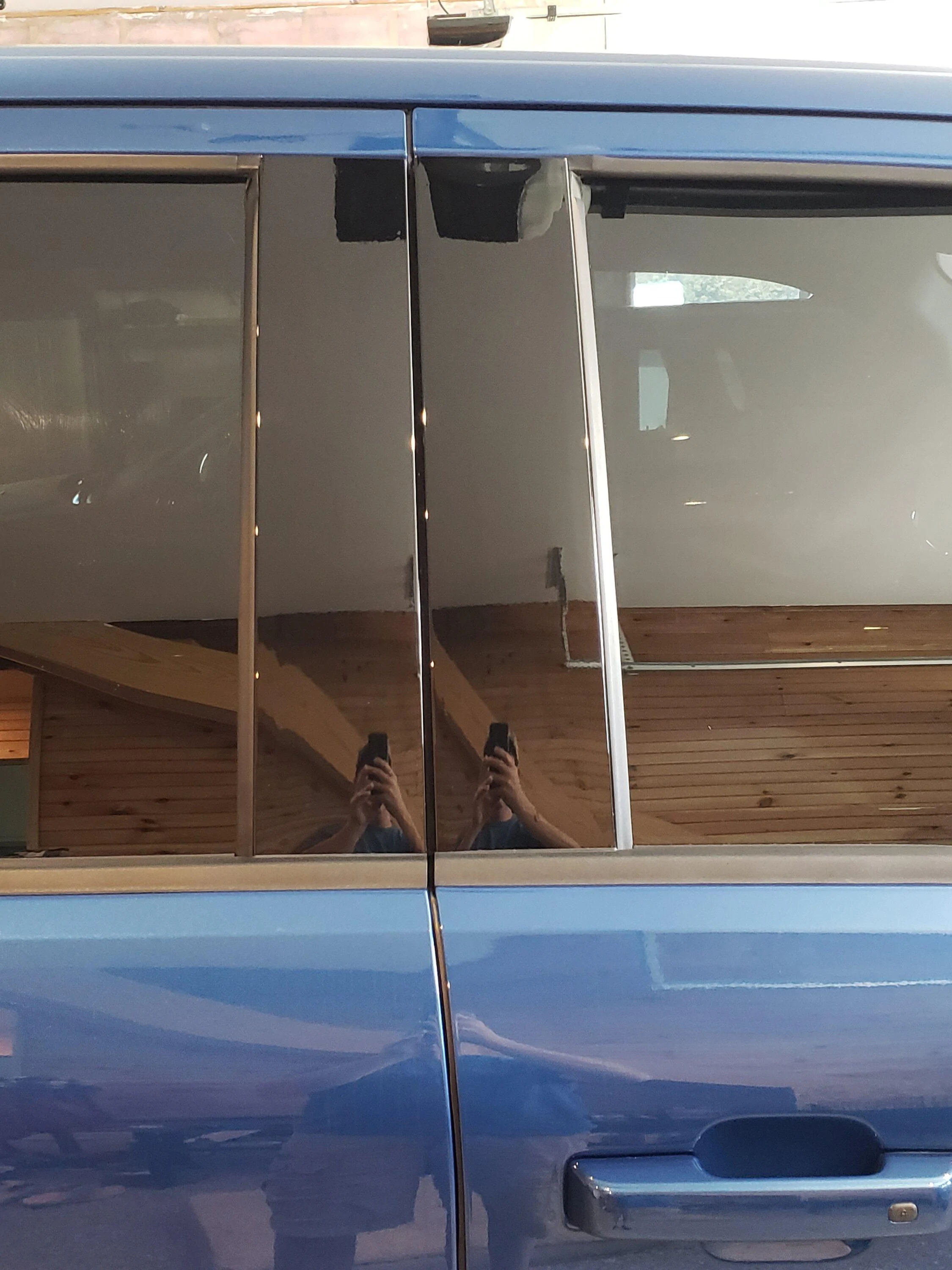 Ford F-150 B Pillar Scratches and Swirls - how to fix? 20220730_141215