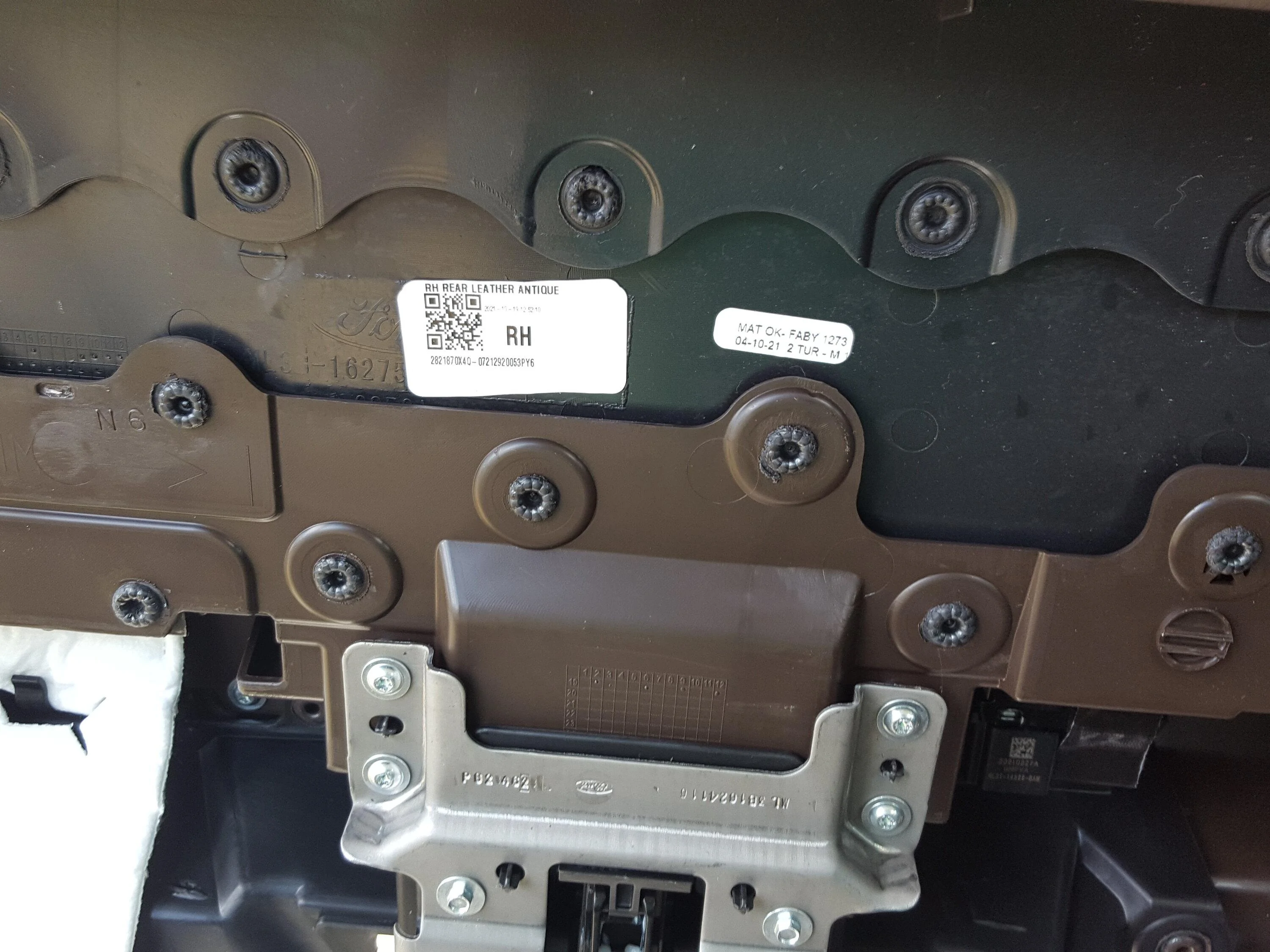 Ford F-150 Does anyone know how to remove this door handle trim piece? 20220806_131802