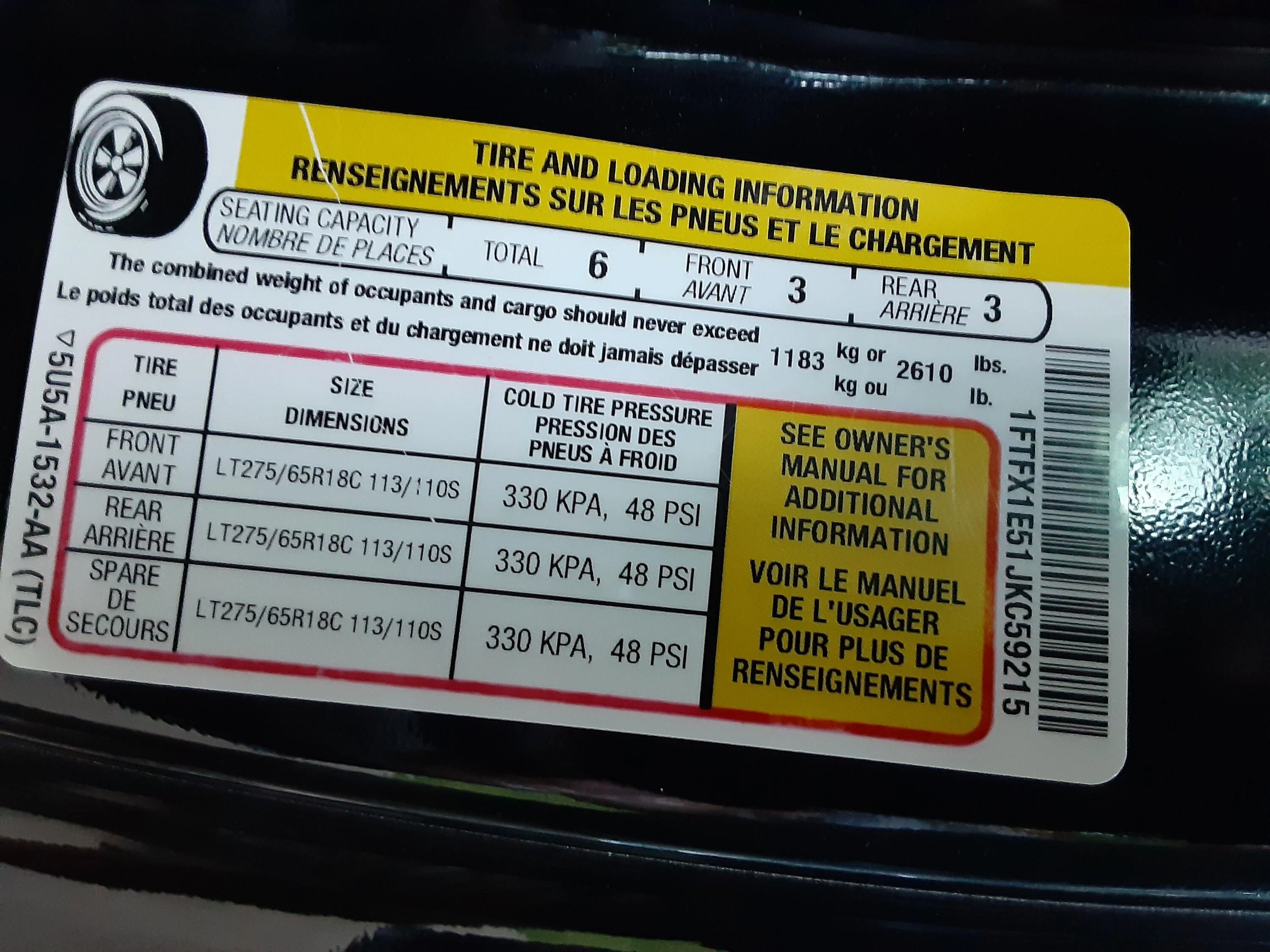 Ford F-150 HDPP unicorn trucks shout out… 20220830_185130