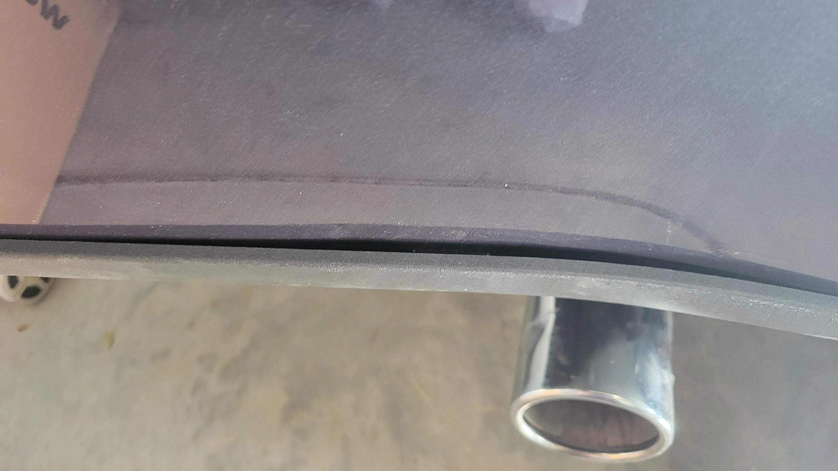 Ford F-150 New Truck Quarter Panel Damage 20220927_092233