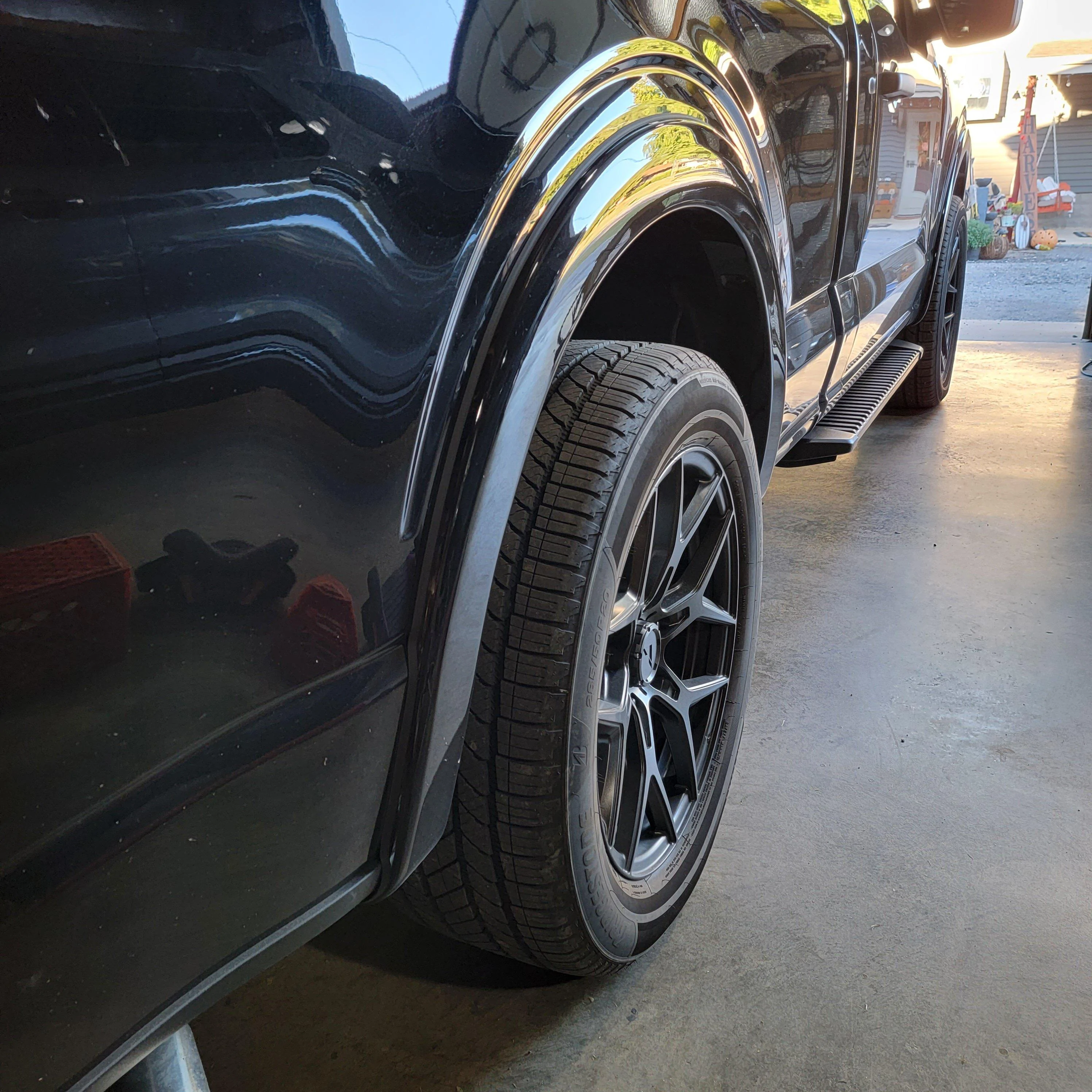 Ford F-150 Bushwacker OE flares finally painted 20221001_074803