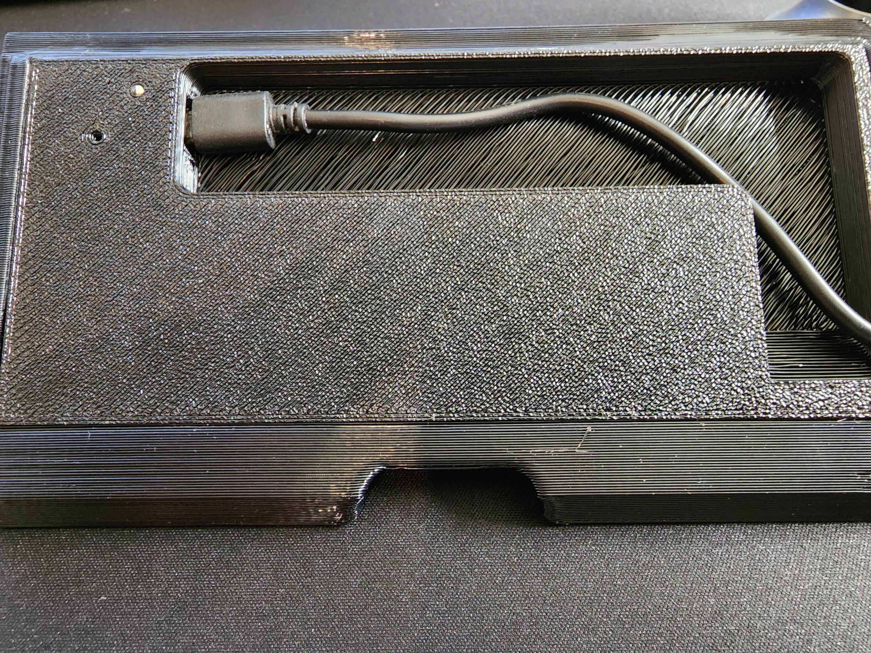Ford F-150 Wireless phone charger for Lariat and below models (under screen cubby) 20221001_171438