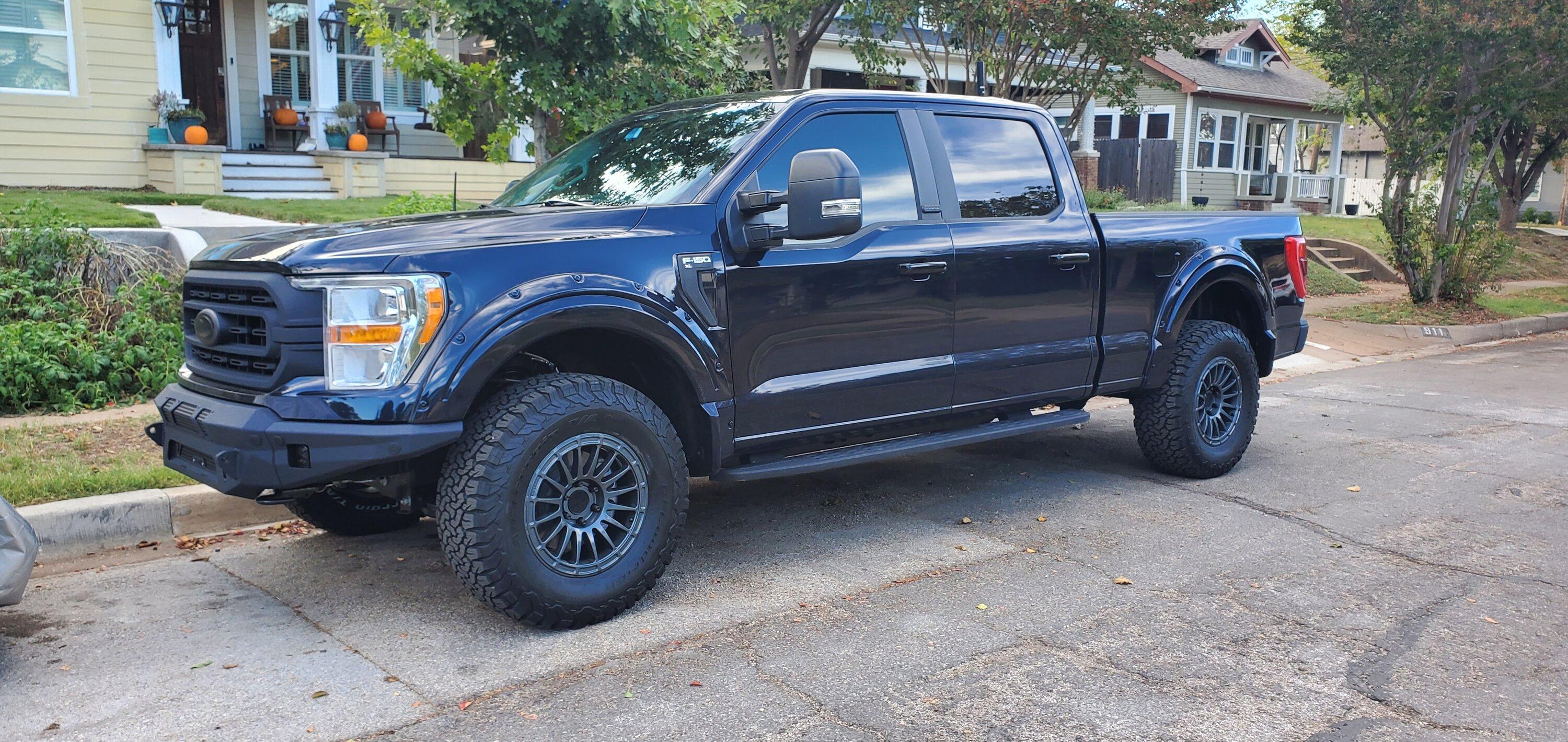 Ford F-150 Observations: First tow @1950miles. 9500lbs and 120miles 20221017_173542