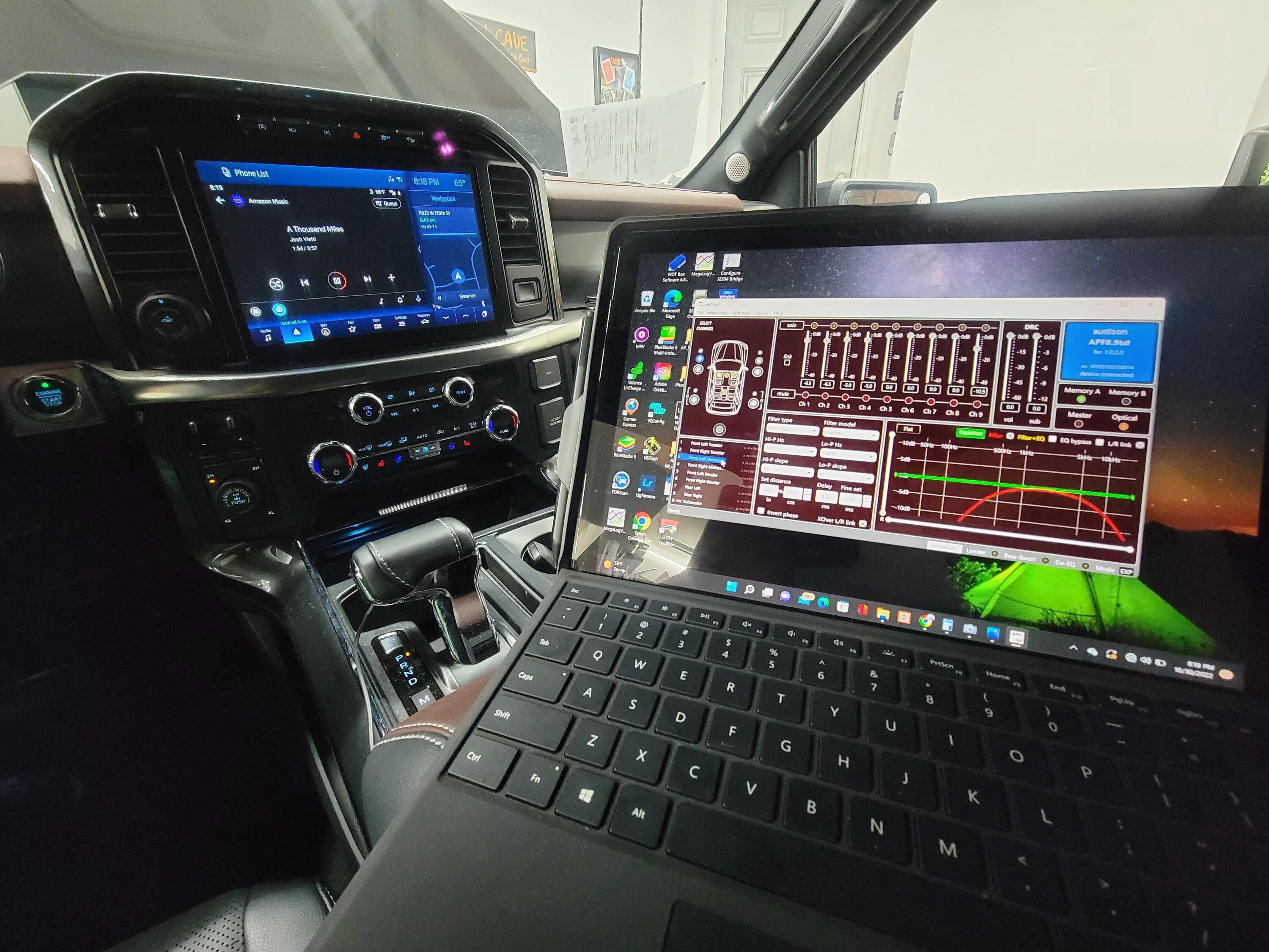 Ford F-150 2021 Super cab full active 3way audio system 20221030_201902