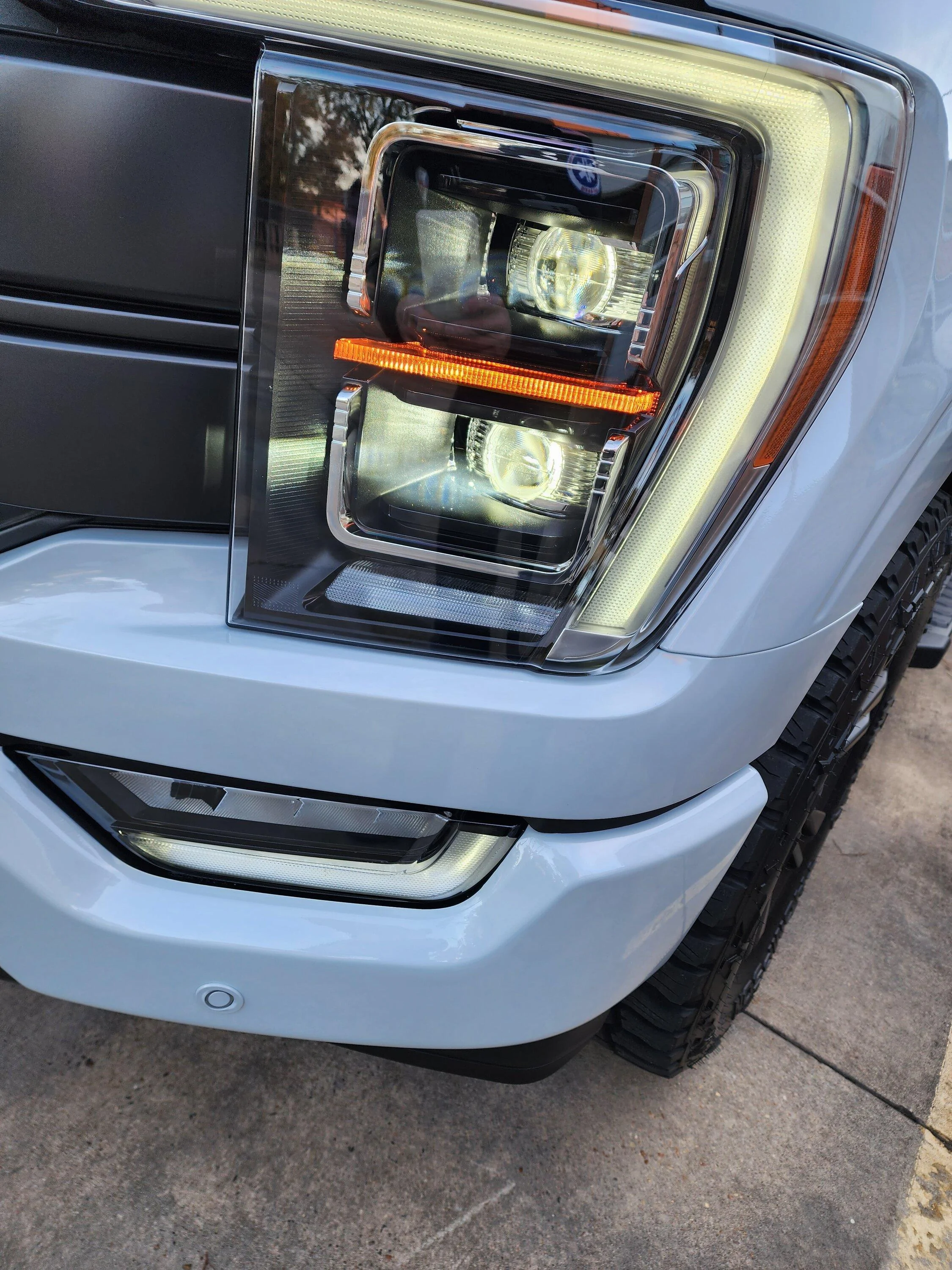 Ford F-150 Exterior lights after locking vehicle length? 20221120_070858