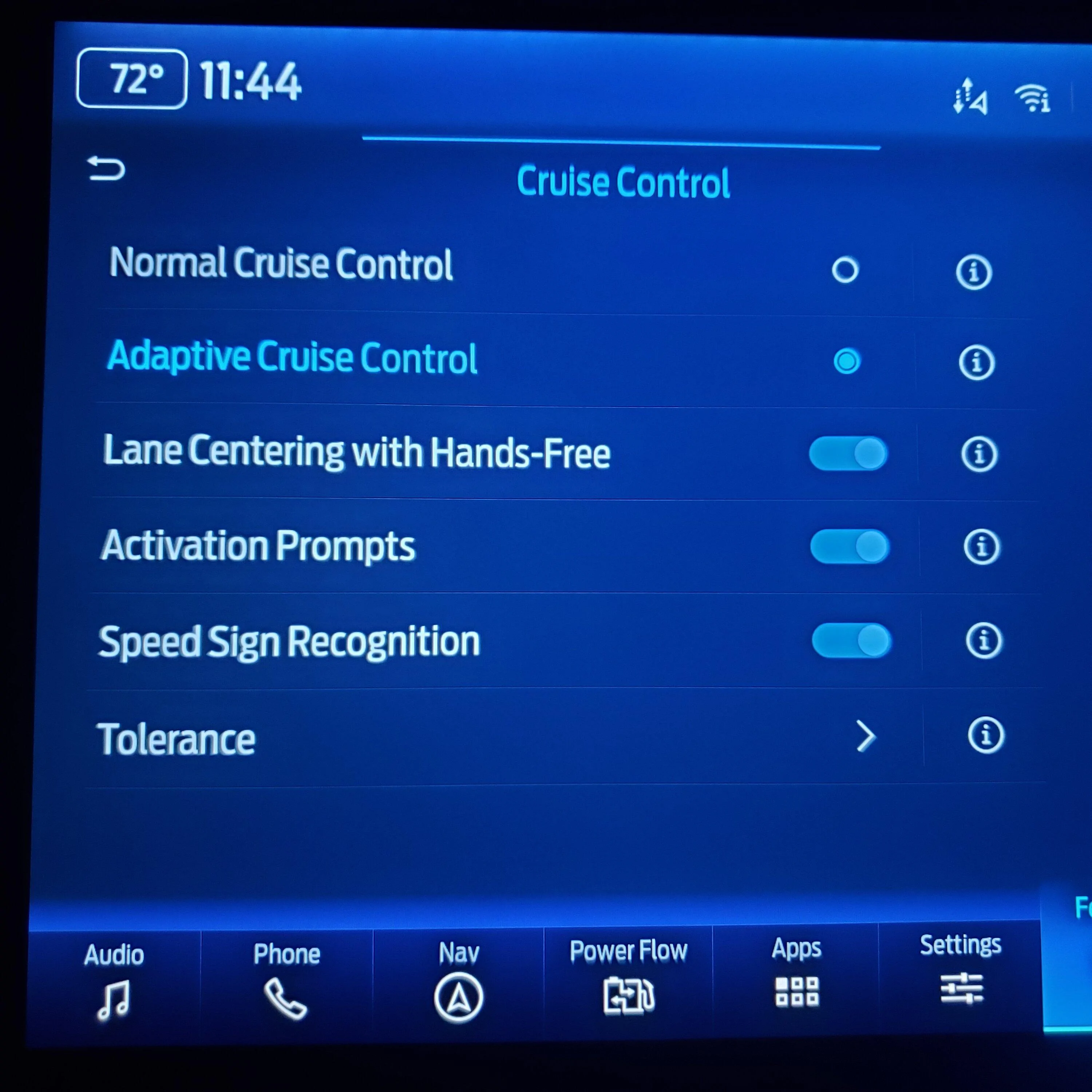 Ford F-150 Can BlueCruise be turned off or deactivated? 20221124_234506