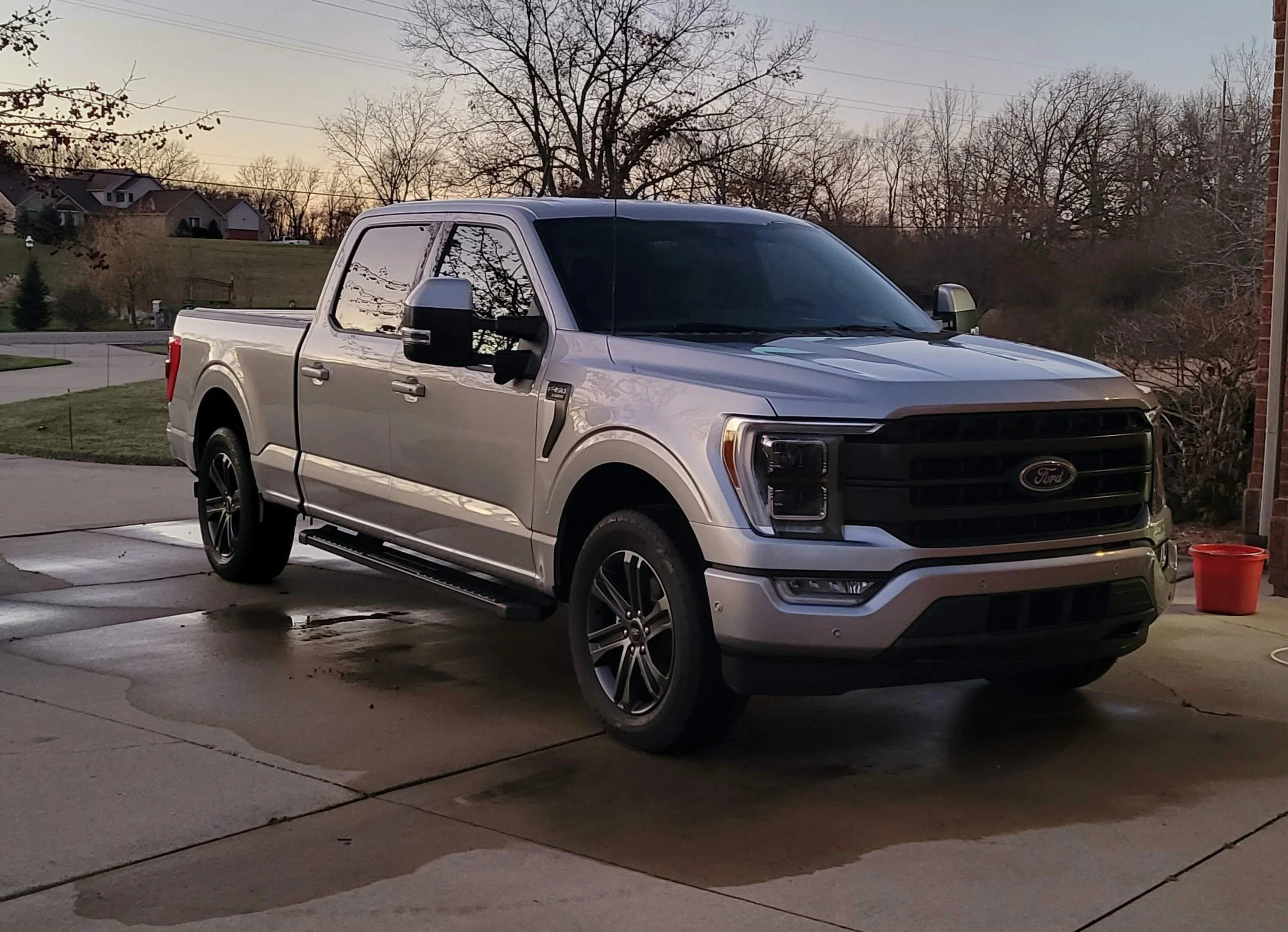 Ford F-150 13th gen mirrors on 14th gen 20221125_172216