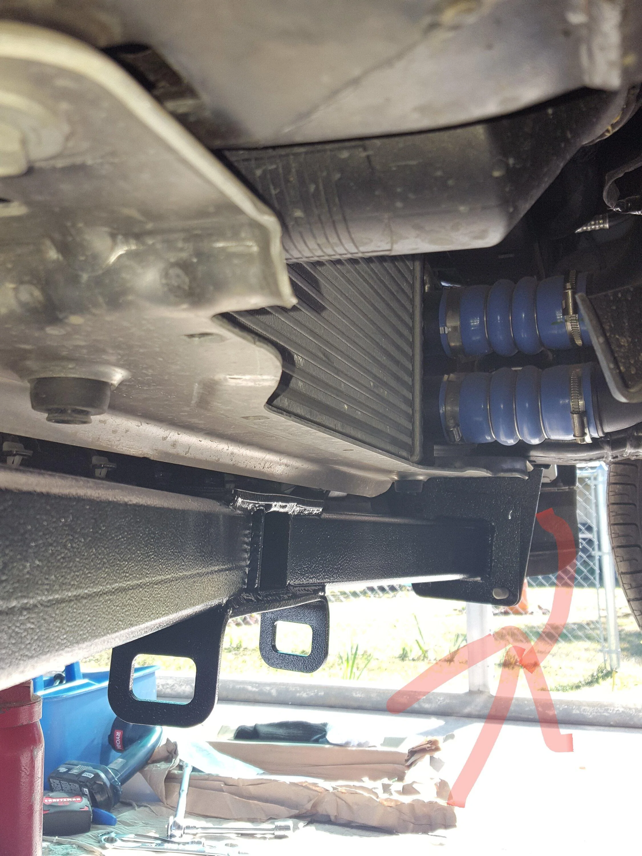 Ford F-150 Bespoke torque lift front hitch 20221127_151616