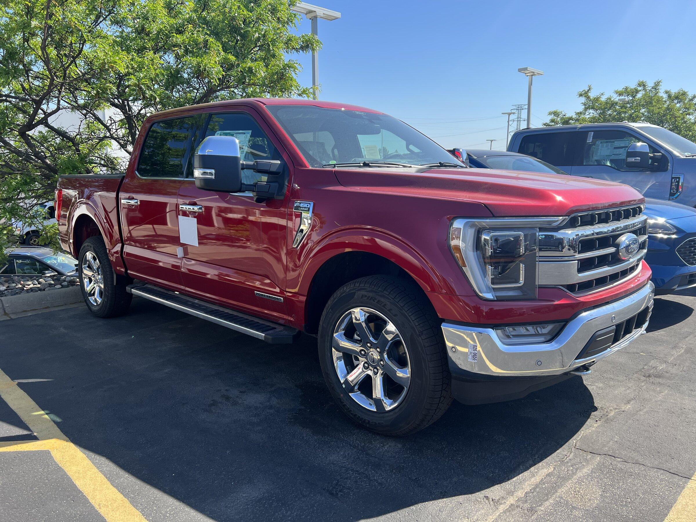 Ford F-150 01/24/2022 Build Week 2022lariat