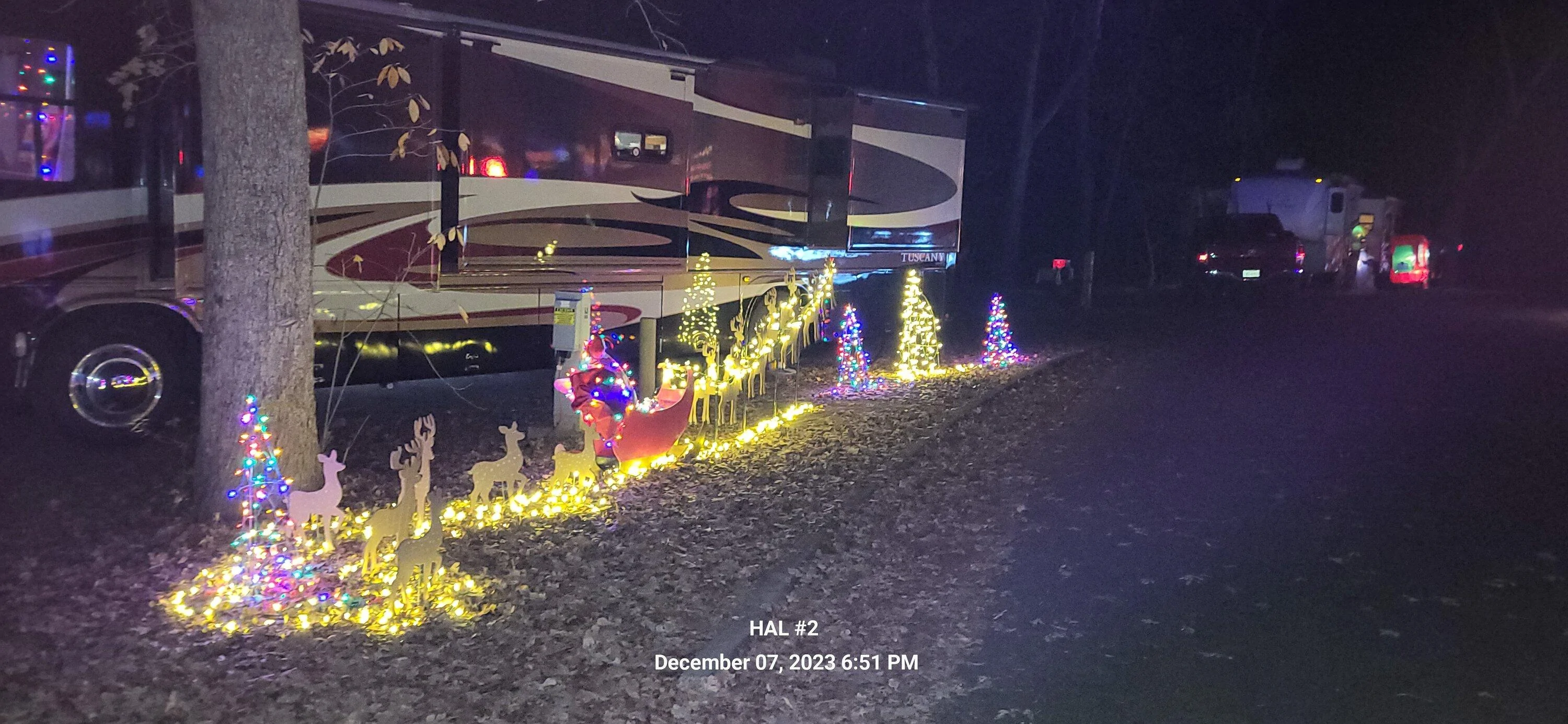 Ford F-150 Christmas in the park 2023 tyler park (6)