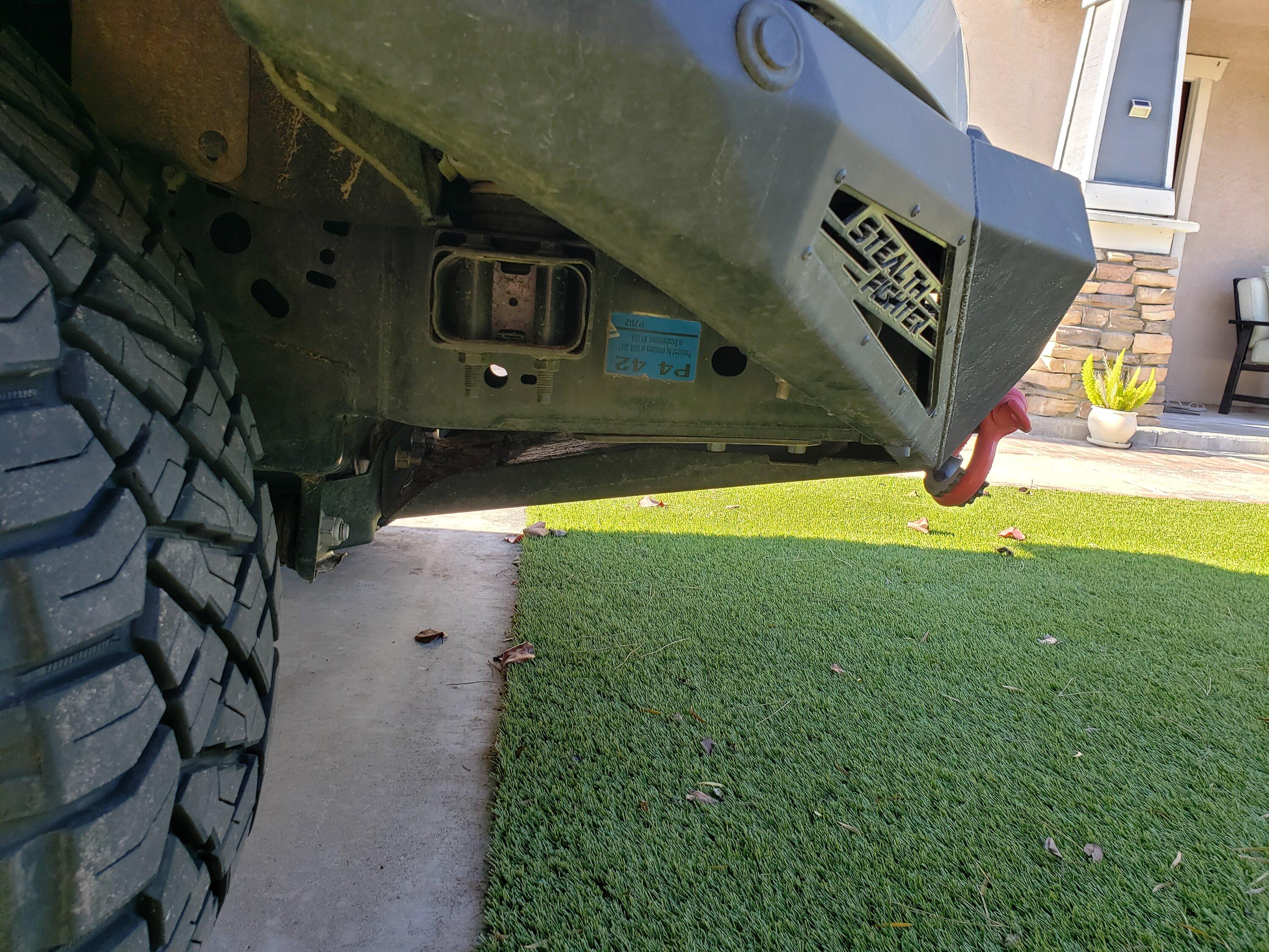 Ford F-150 Anyone remove crash bars? 20230127_145448