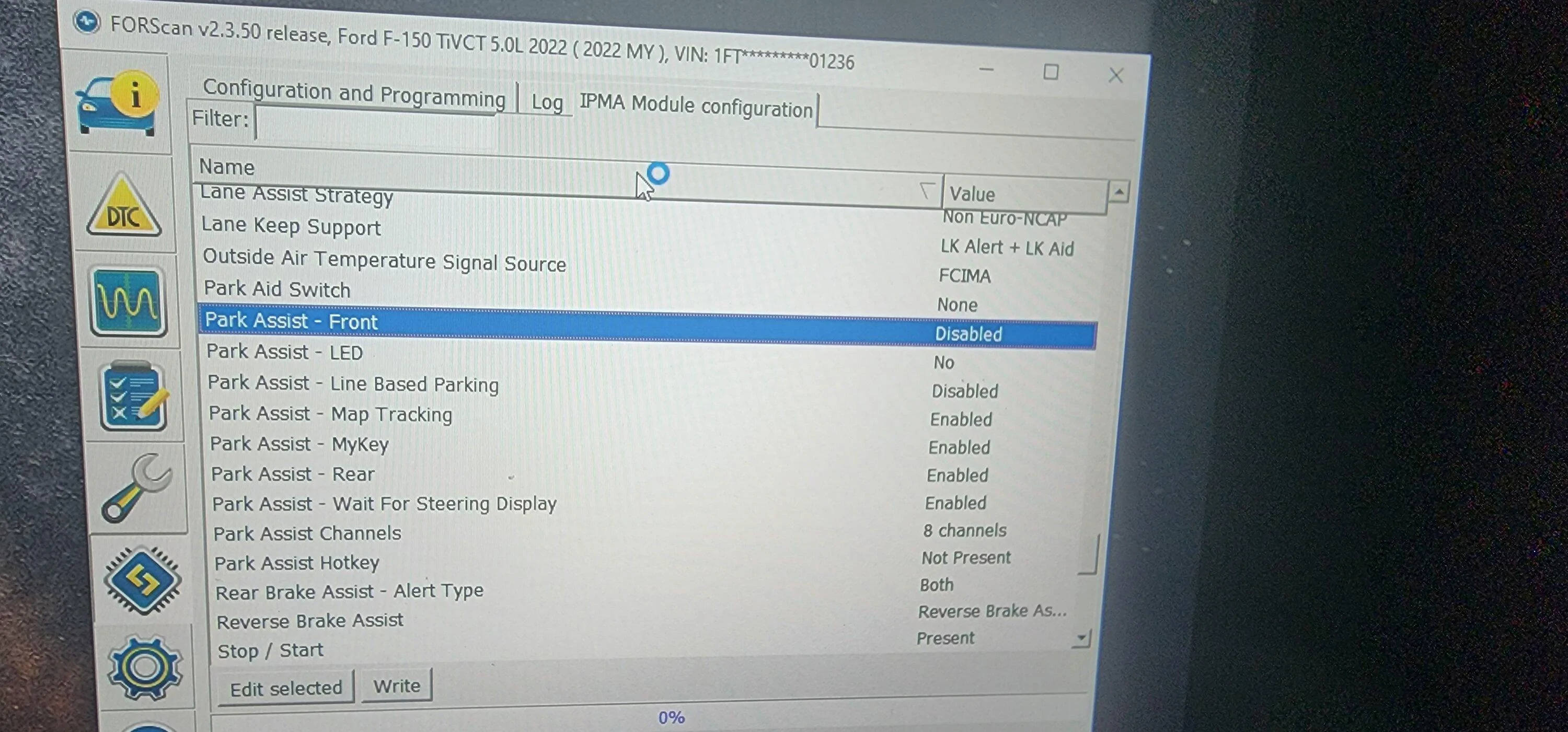 Ford F-150 Adding Forward Sensing System - 2021 King Ranch w/601A 20230206_130049