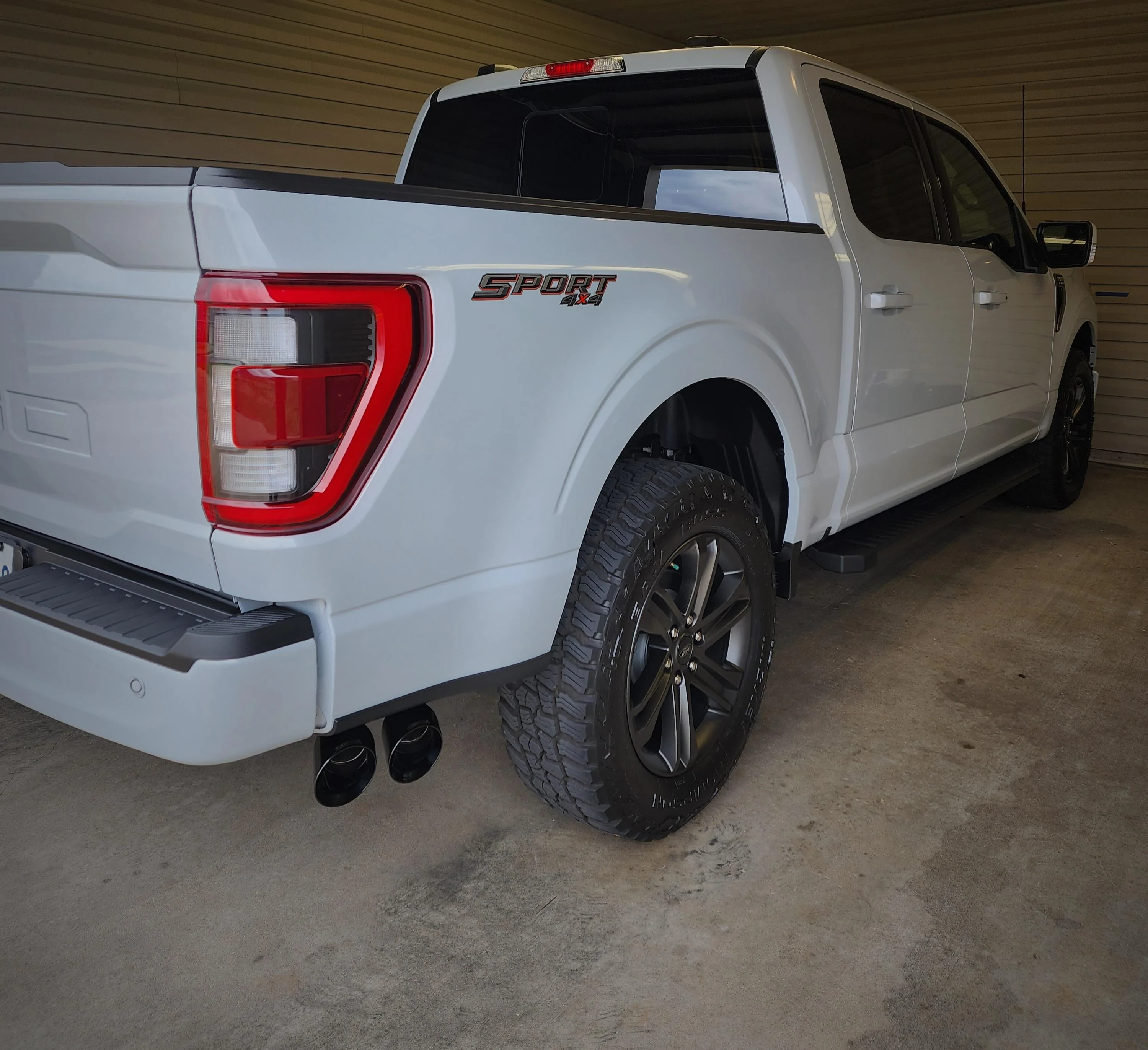 Ford F-150 Corsa Extreme Exhaust installed! 20230222_101654