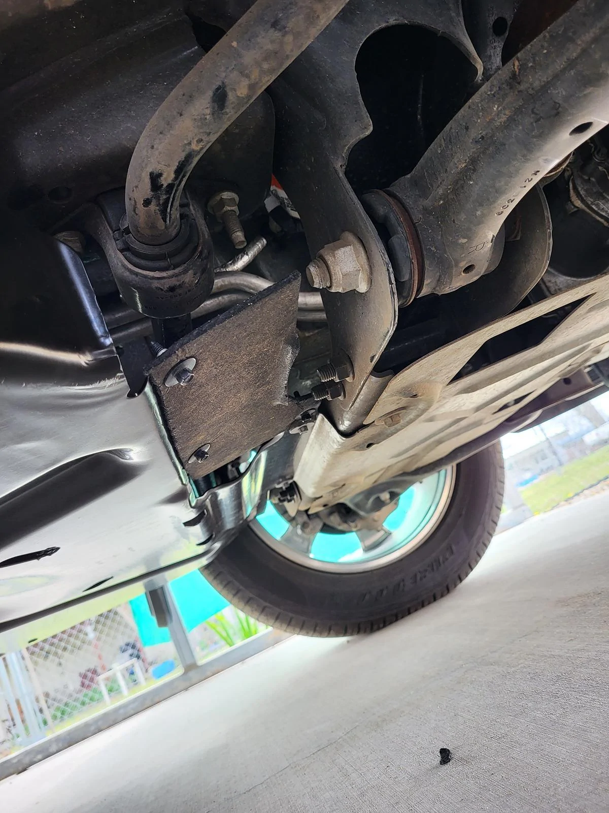 Ford F-150 Factory catalytic converter protection 20230301_124419