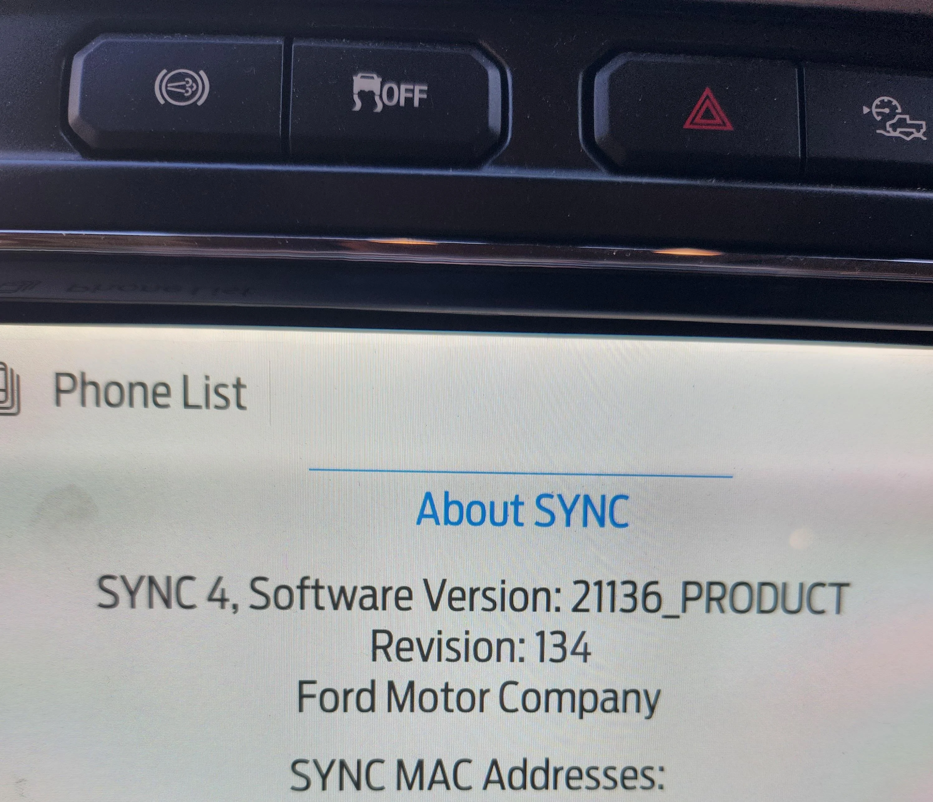 Ford F-150 OTA Update Frustrations 20230303_102230