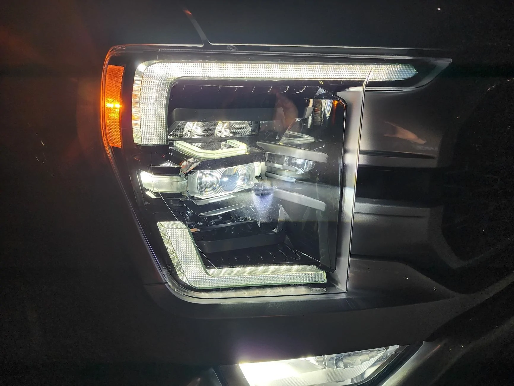 Ford F-150 Aftermarket headlights that blend well with DRL in foglight? 20230304_202024_resized